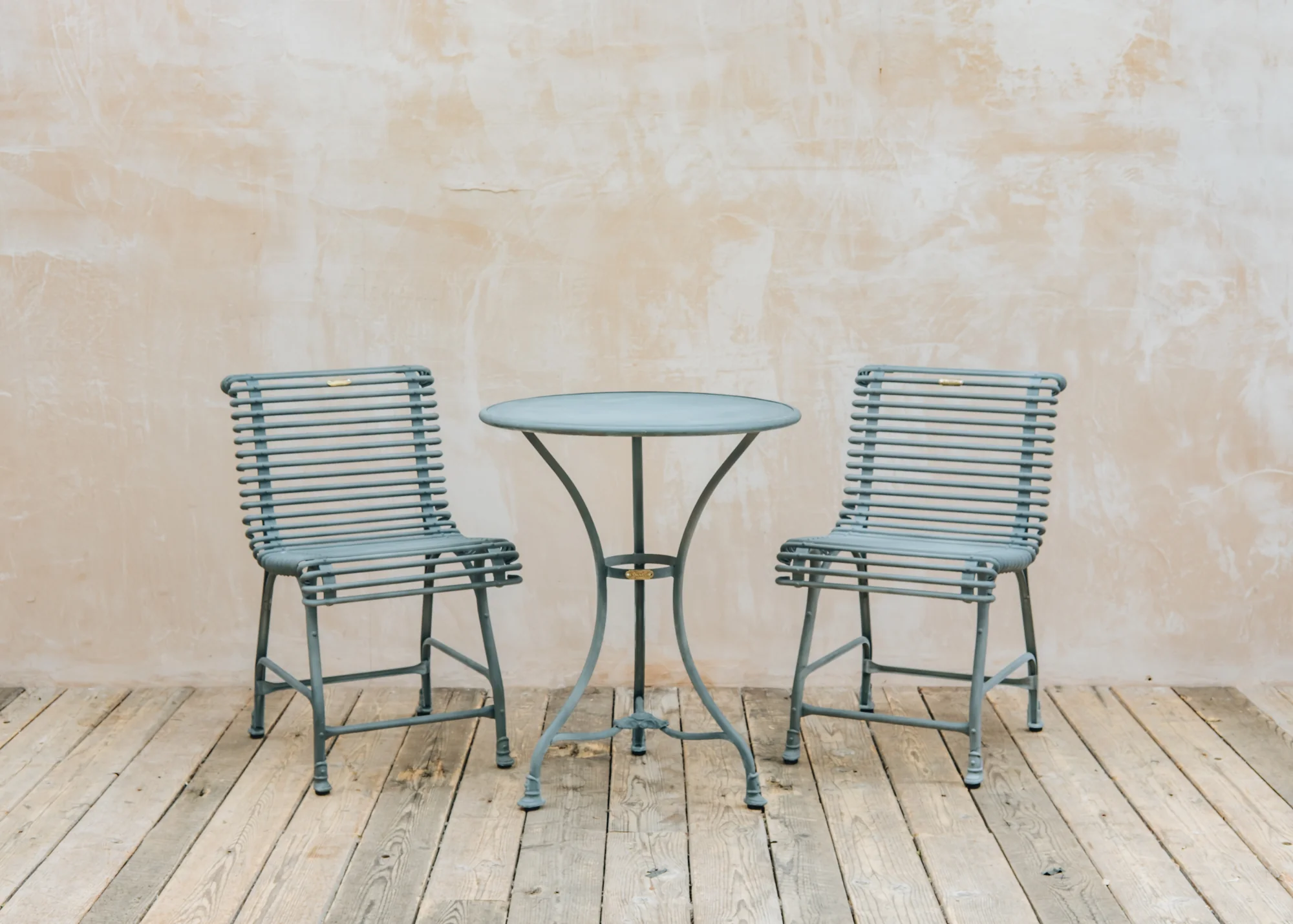 Arras Bistro Table and Two Dining Chairs Set