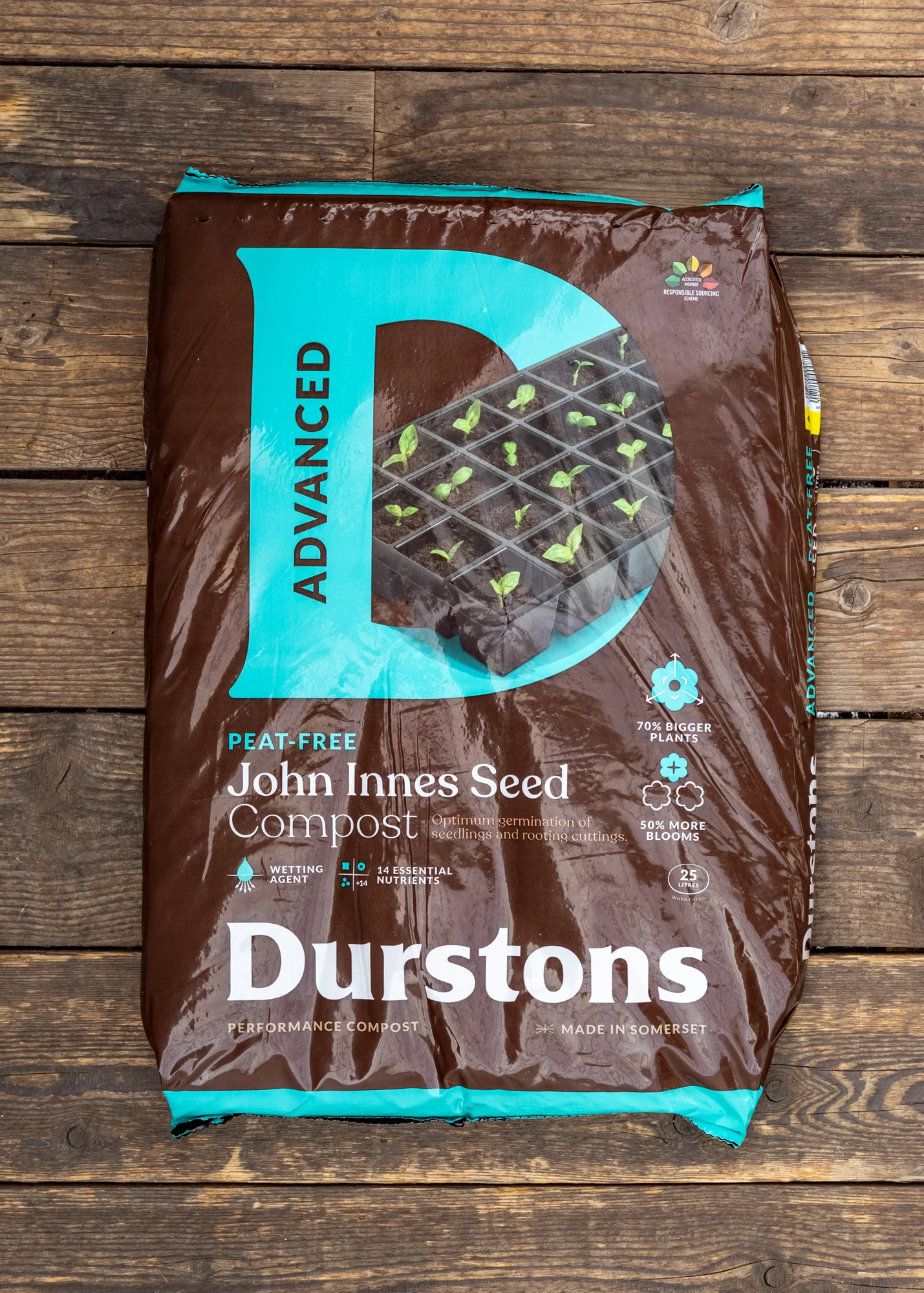 Advanced Peat-Free John Innes Seed Compost, 25L
