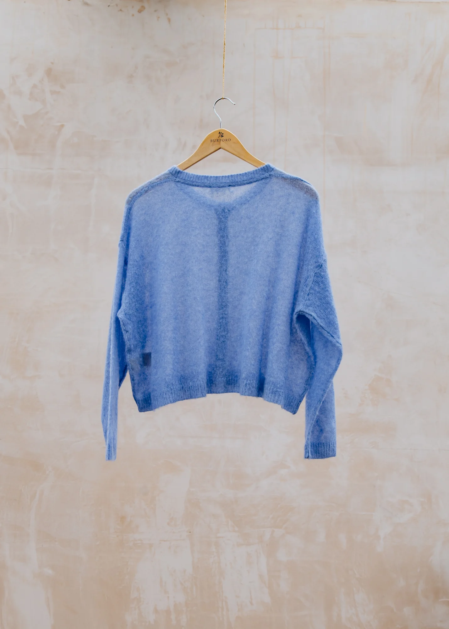 Bodyrow Cardigan in Provence Chine - Image 2