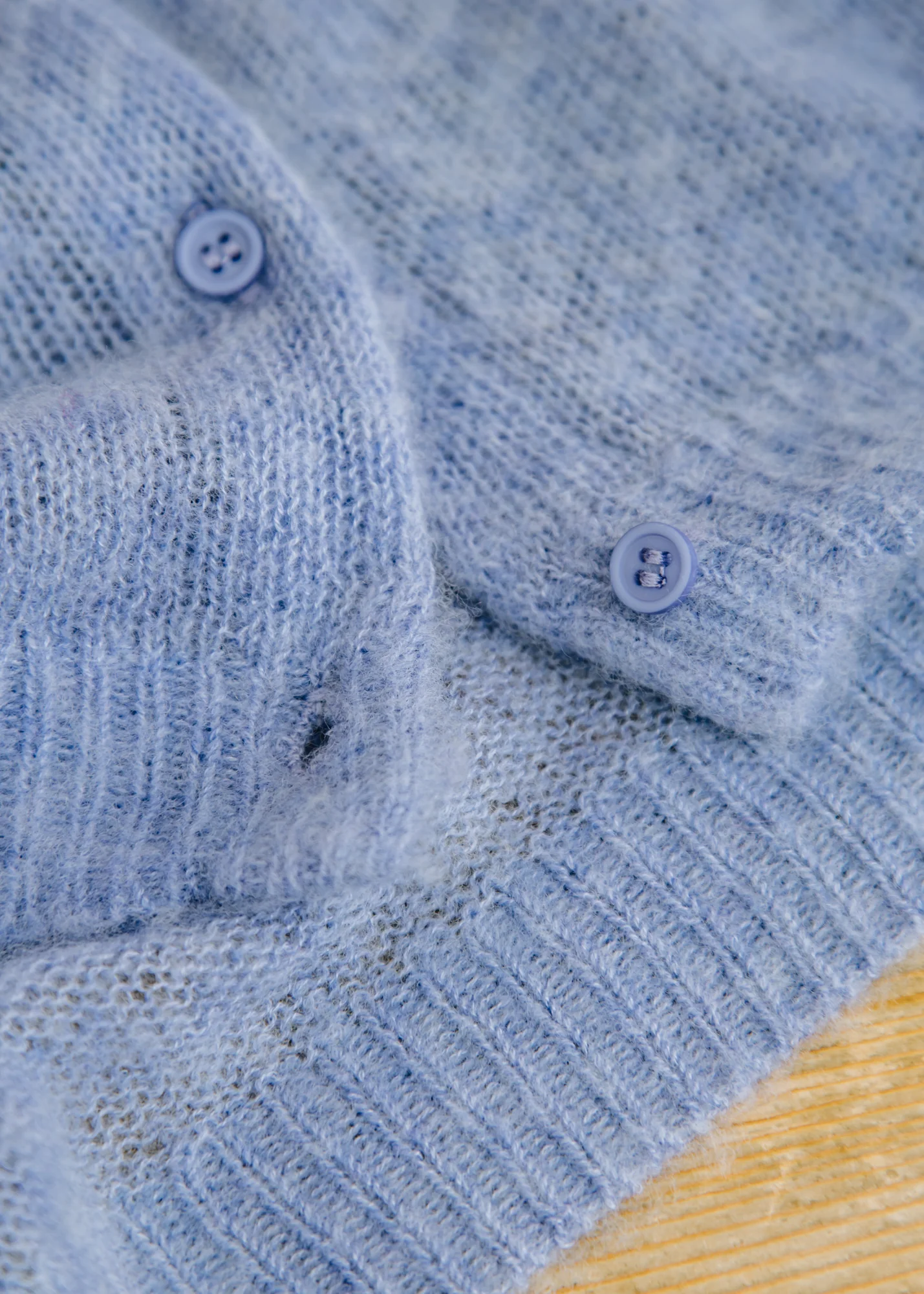 Bodyrow Cardigan in Provence Chine - Image 3