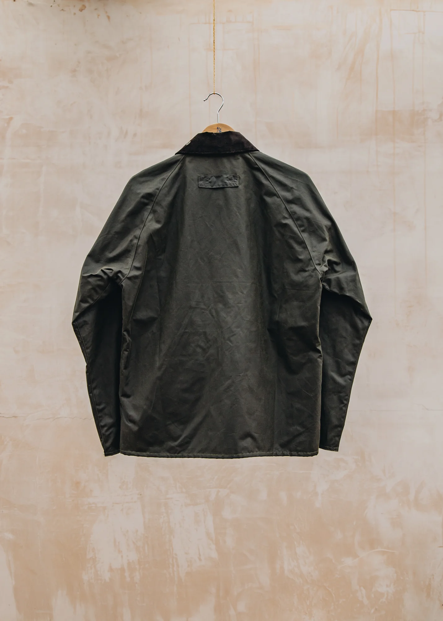 Re-Engineered Blackett Spey Waxed Jacket in Archive Olive - Image 2