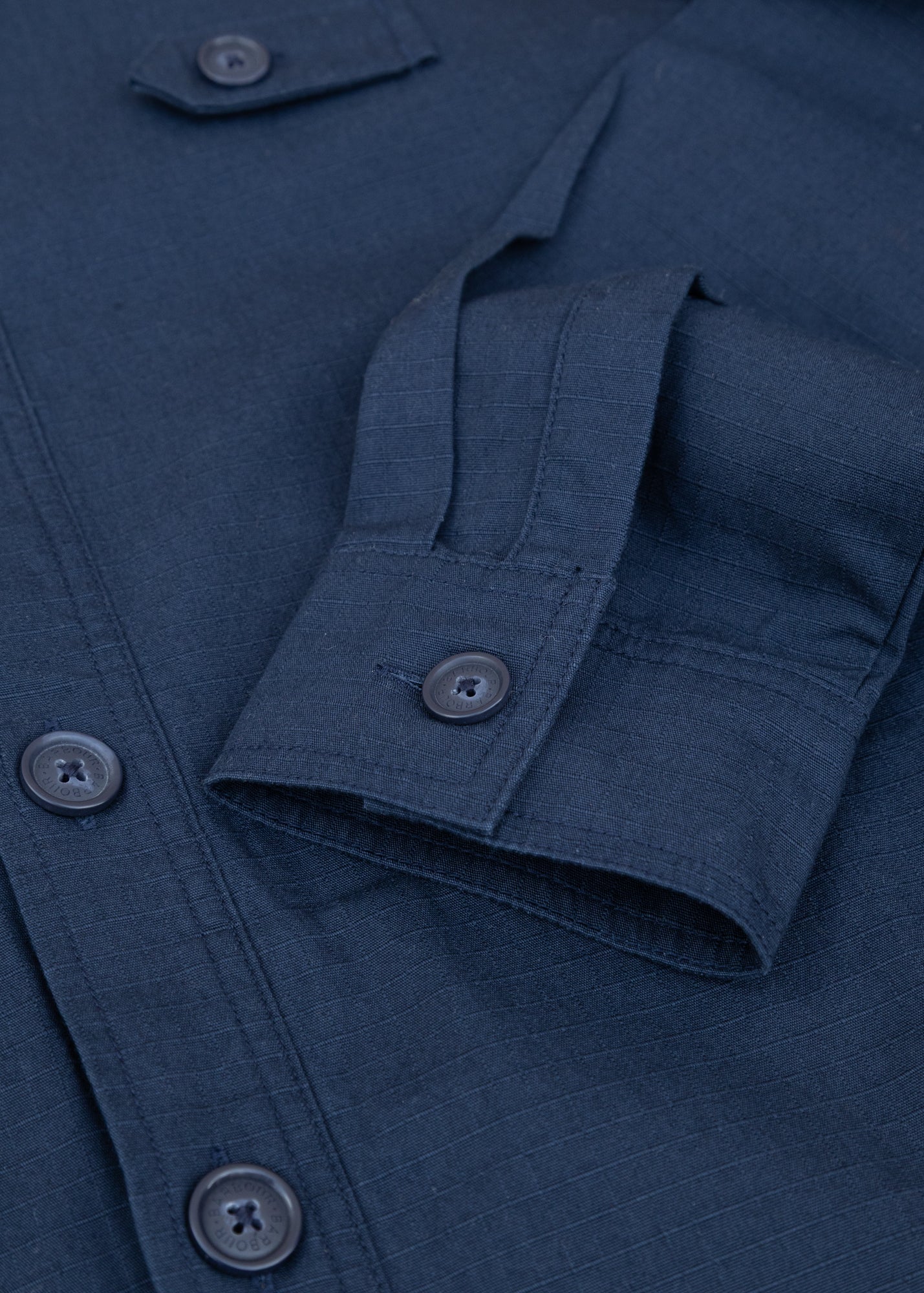 Endurance Ripstop Overshirt in Navy - Image 3