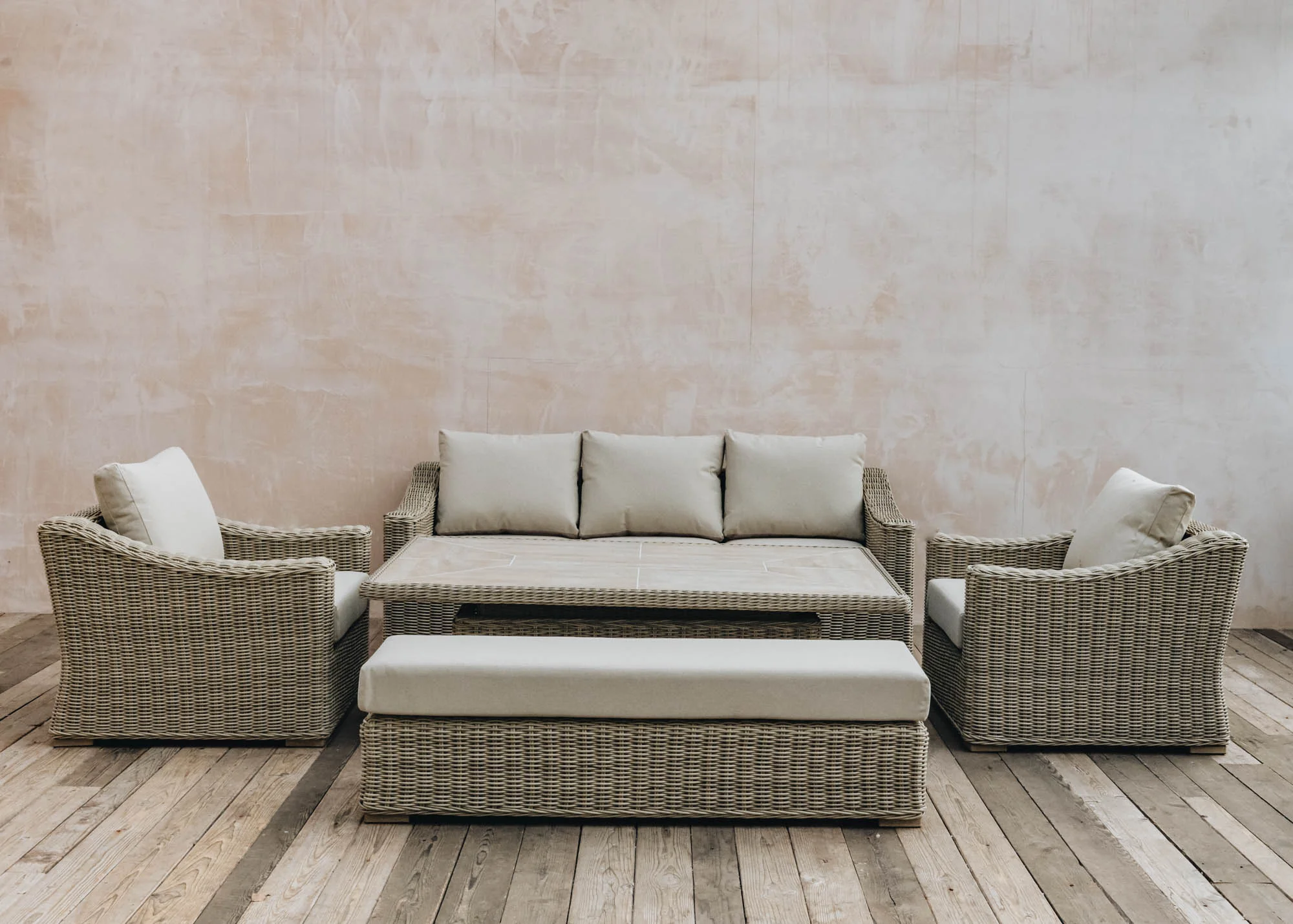 Barley Three Seater Sofa Set - Image 2