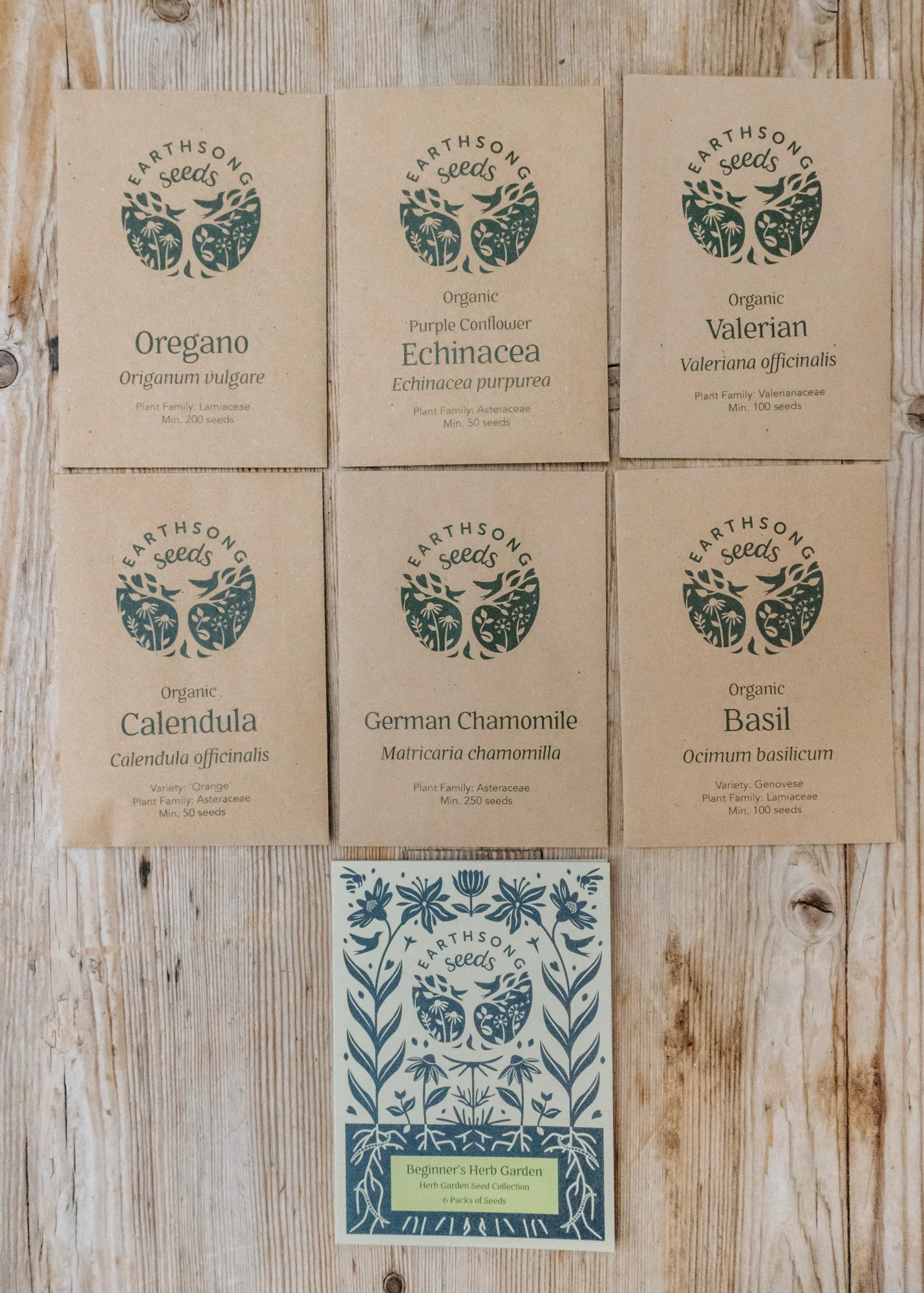 Beginner's Herbal Garden Seed Collection - Image 2