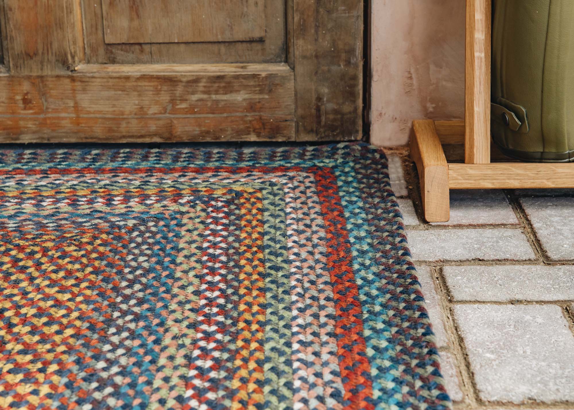 Blue Carnival Rectangle Rugs - Image 2