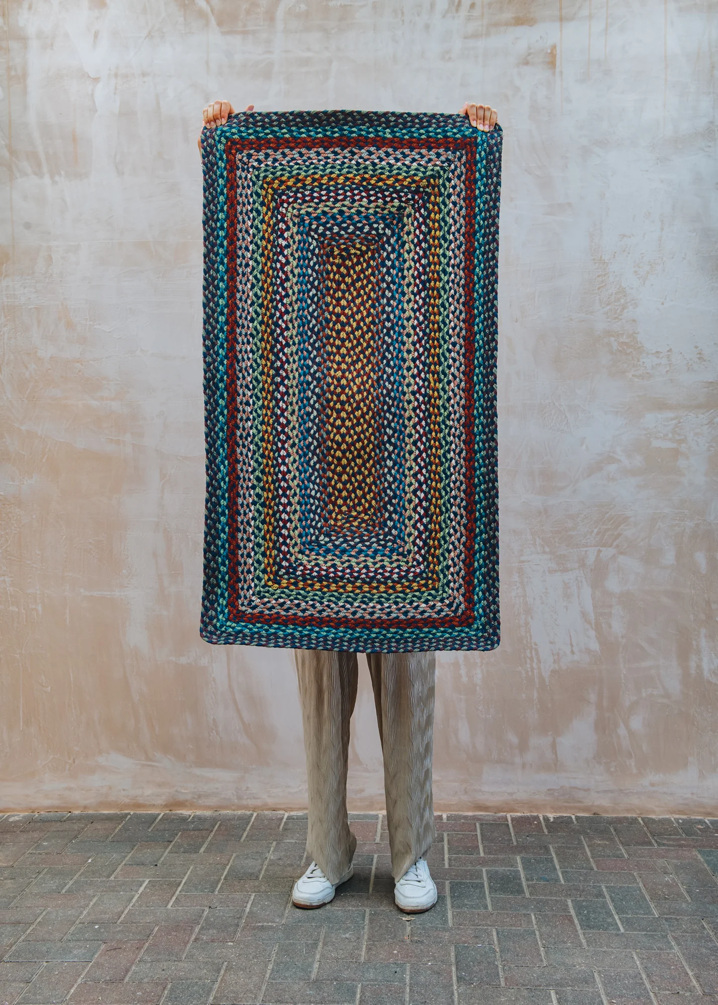 Blue Carnival Rectangle Rugs - Image 3