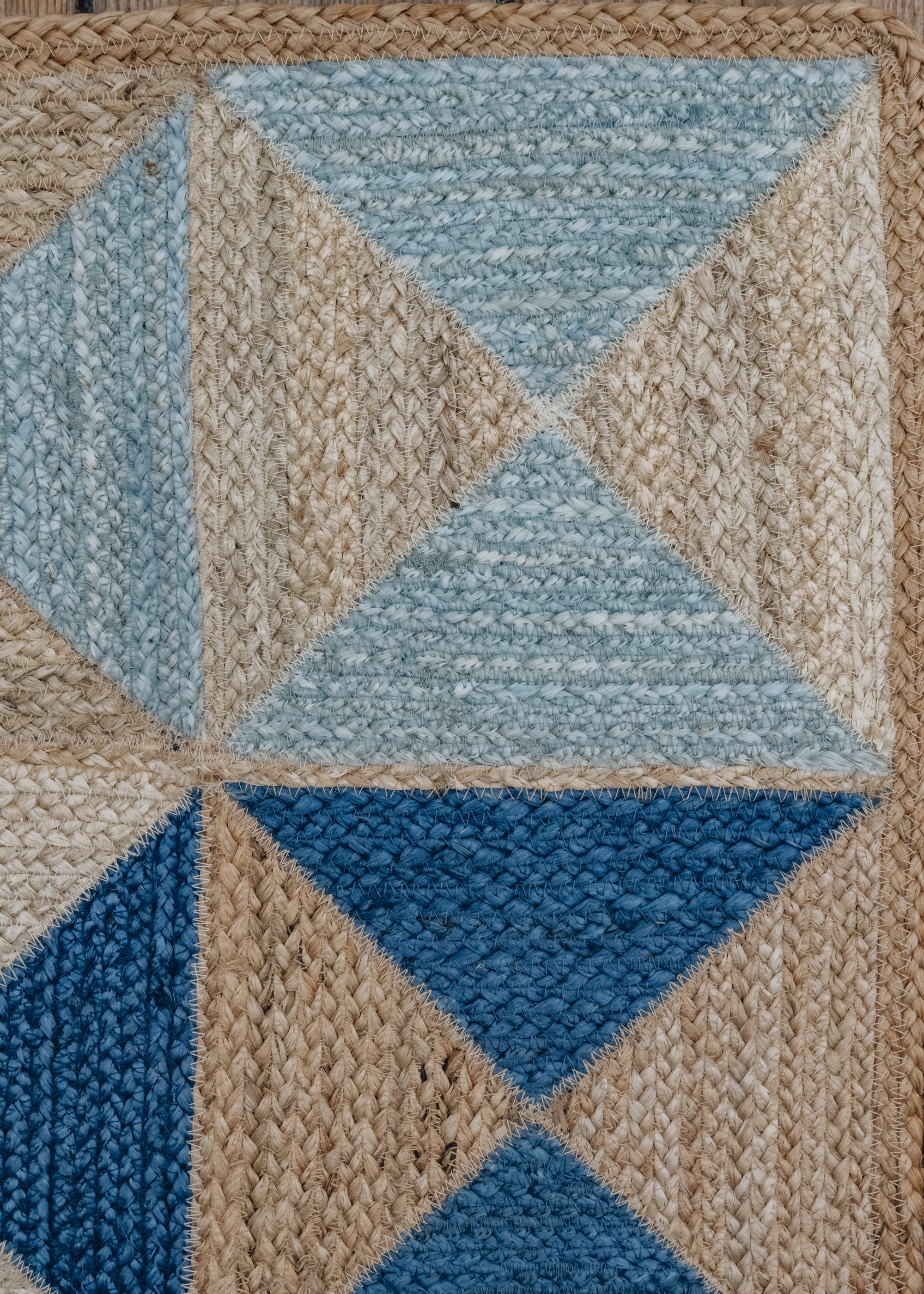 Blue Woven Doormat - Image 2
