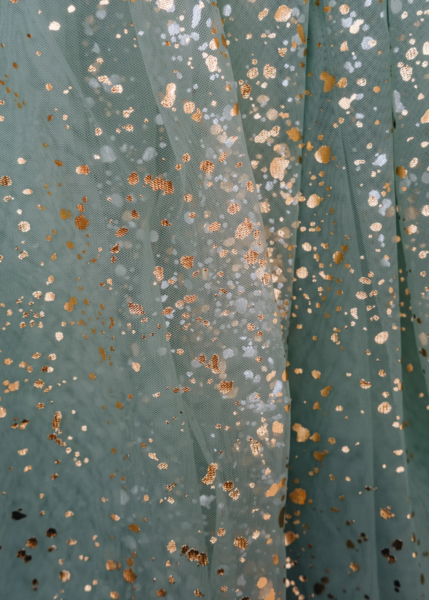 Tutu Dress in Green Sparkles - Image 3