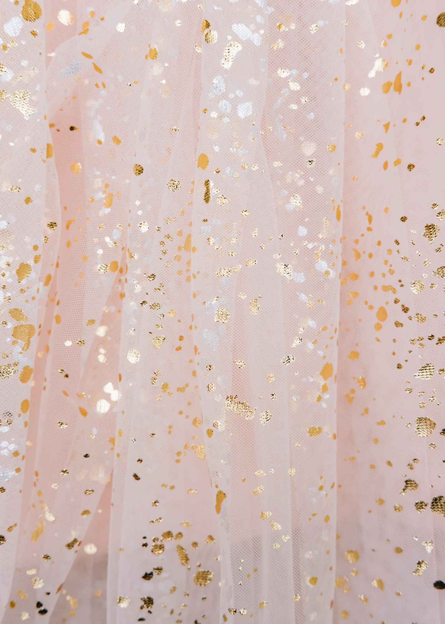 Tutu Dress in Pale Pink Sparkles - Image 3