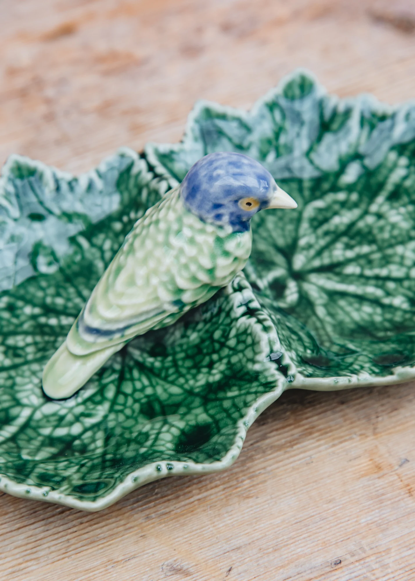 Double Leaf with Blue Bird - Image 2
