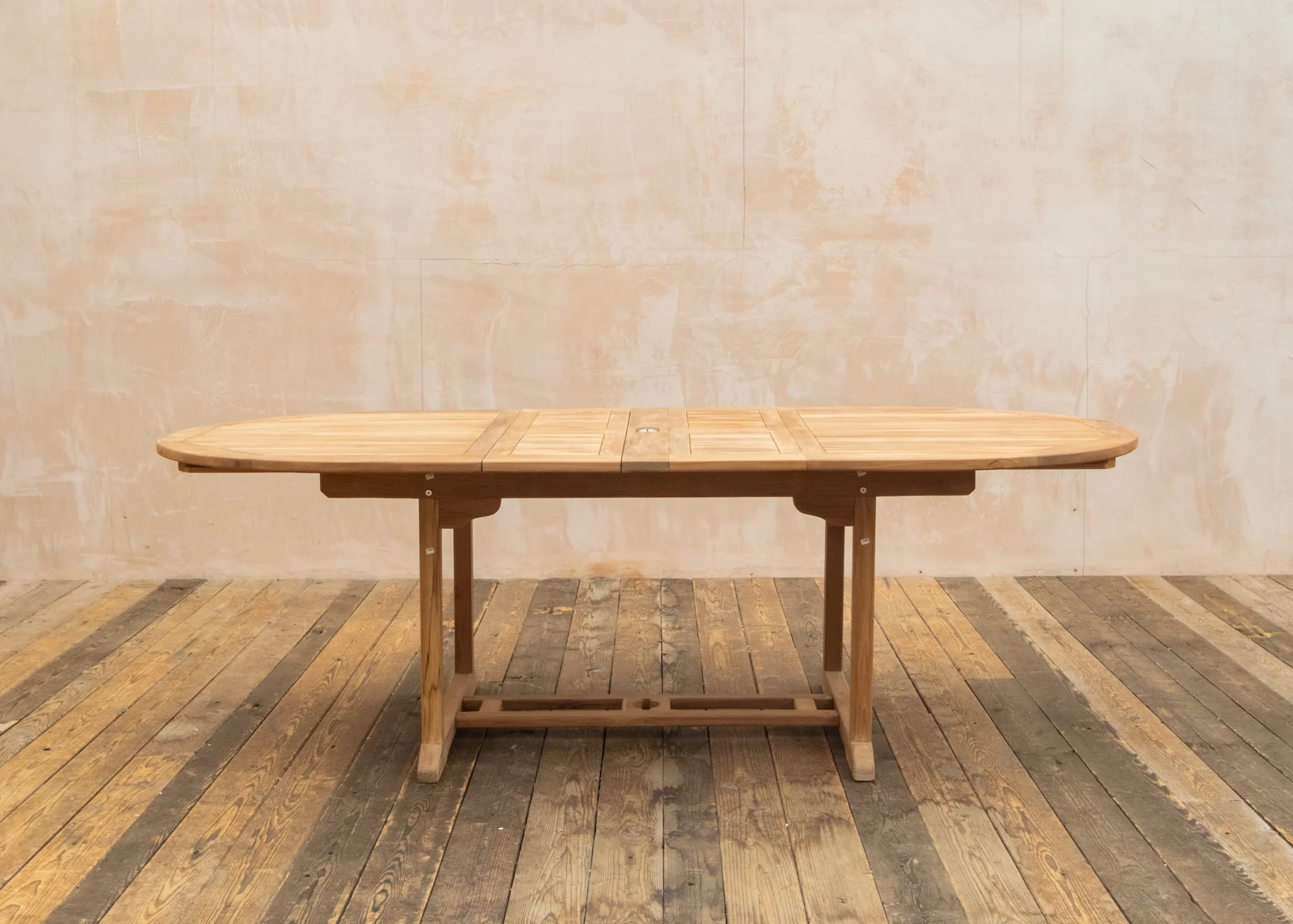 *Pre-Order Only* Richmond Teak Eight Seater Extendable Elliptical Dining Set - Image 6