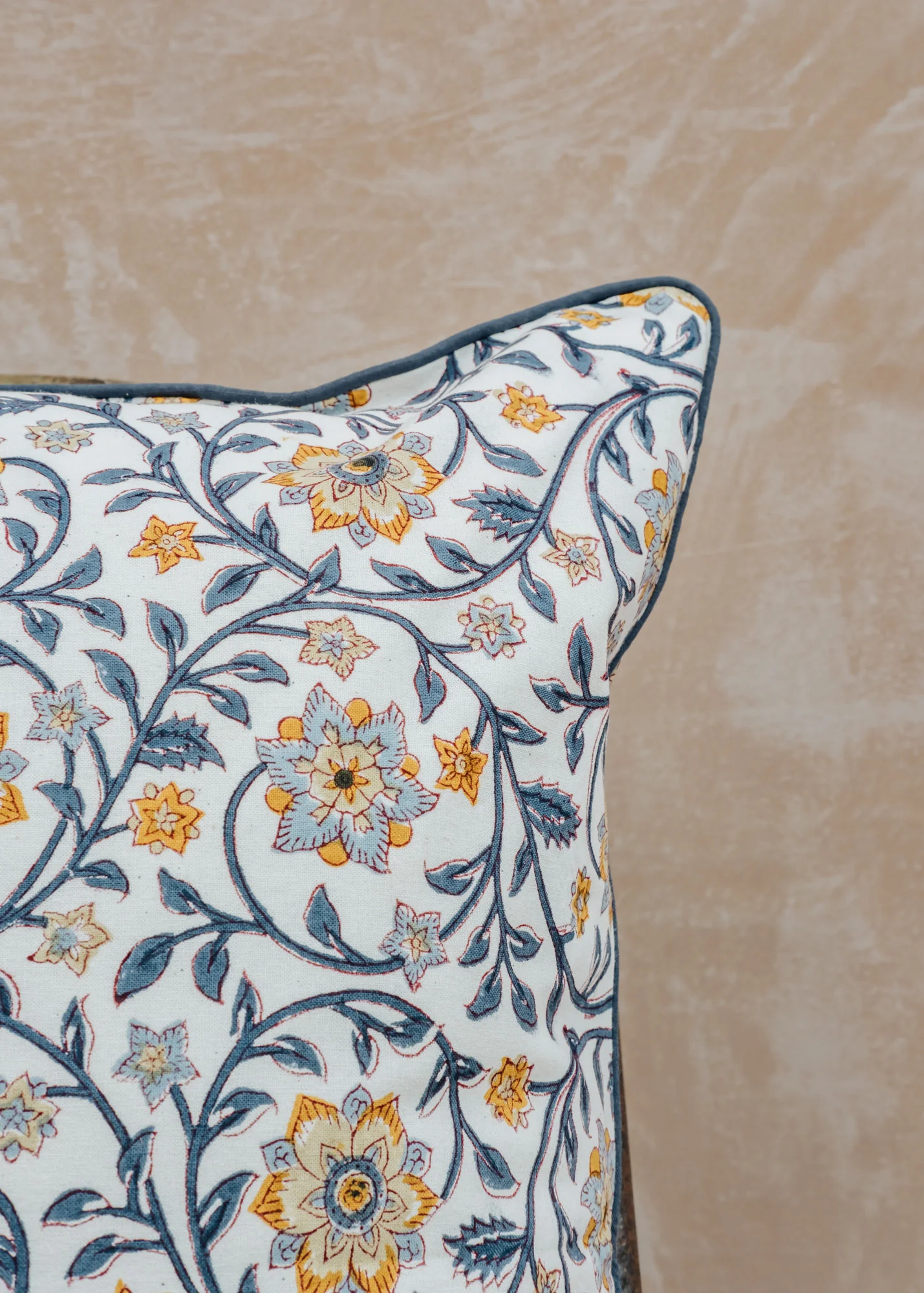 Roja Indigo Cushion - Image 2