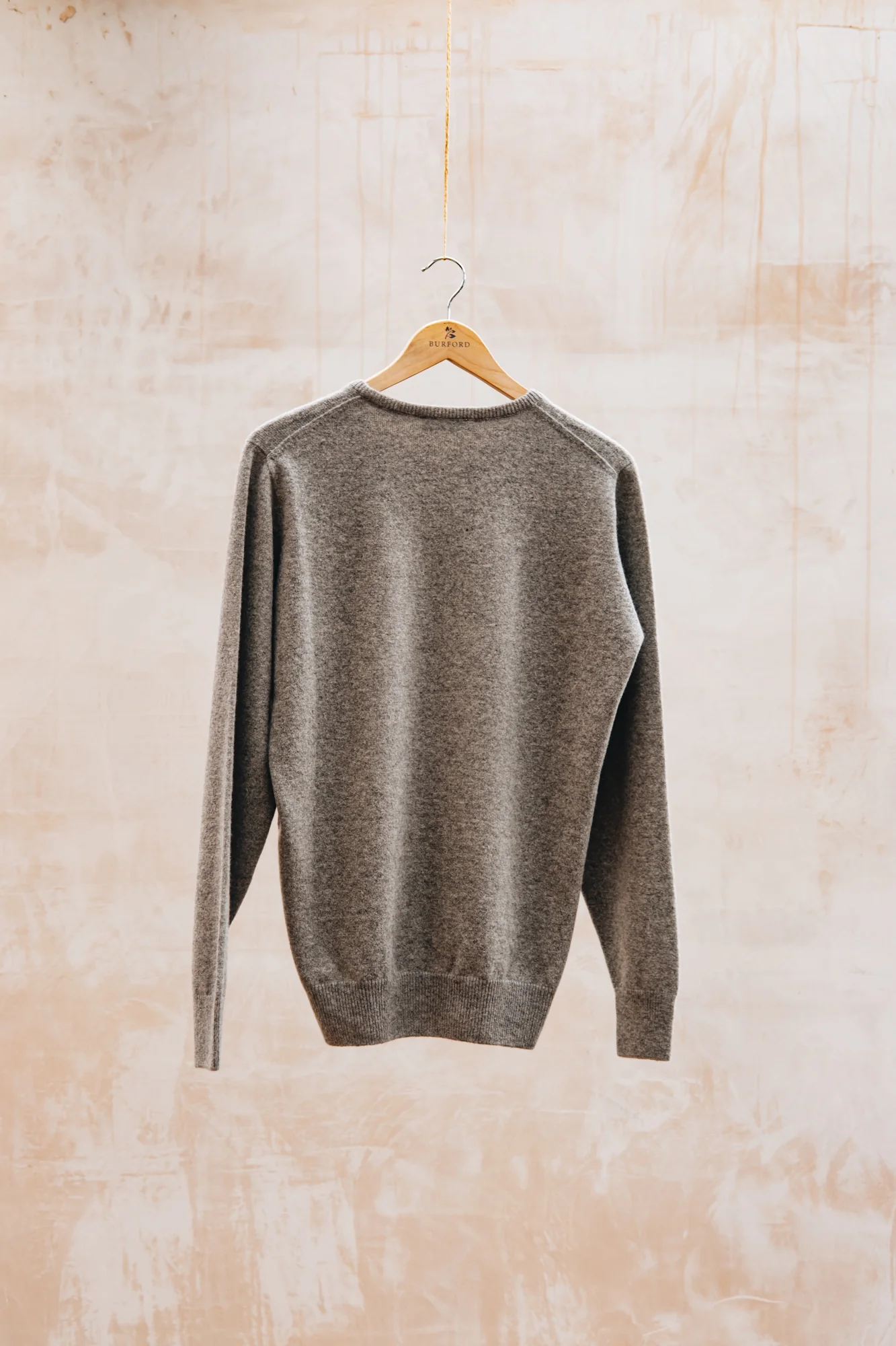 Crew Neck Pullover in Vole - Image 2