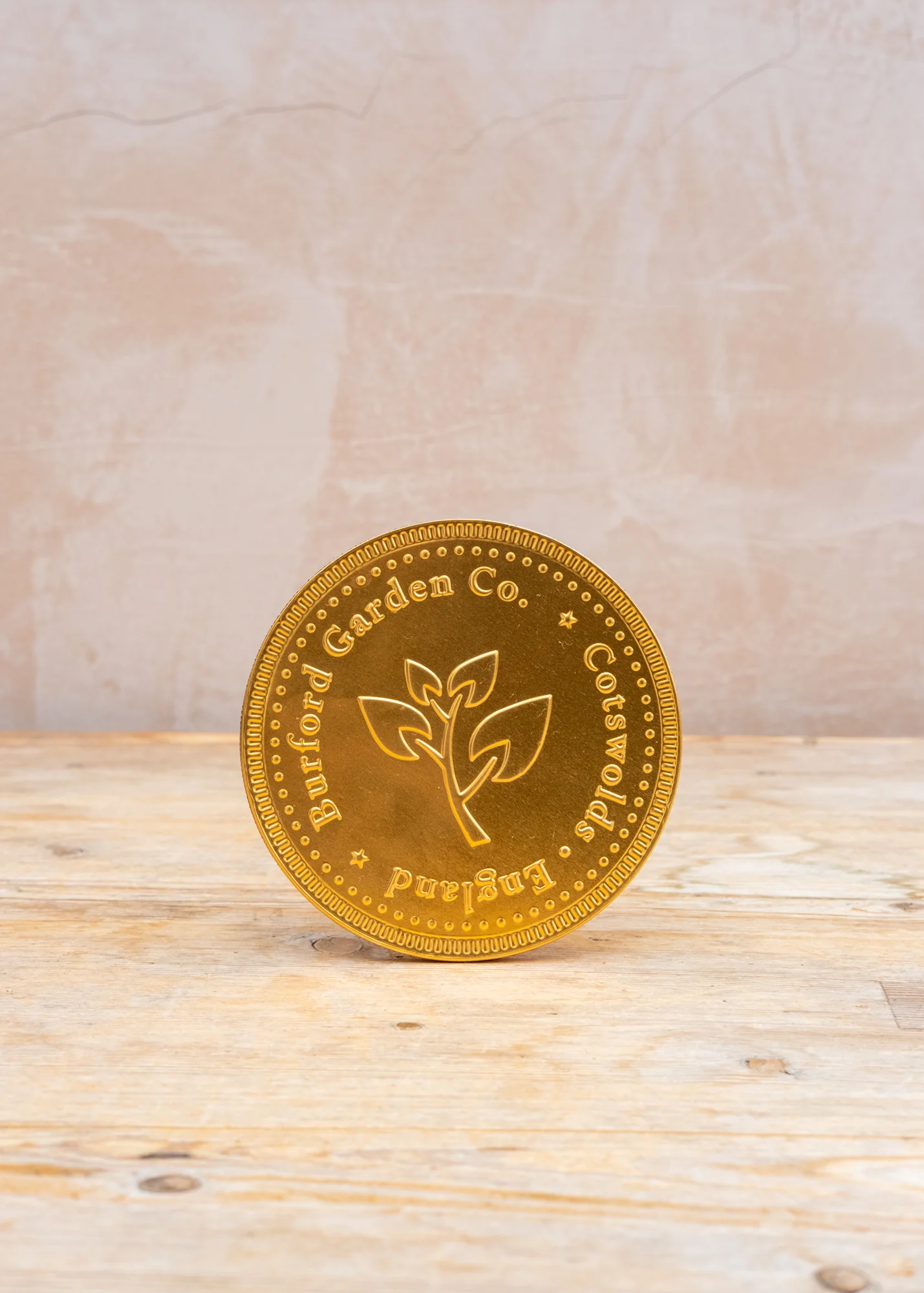 Burford Garden Co. Gold Chocolate Coin - Image 2