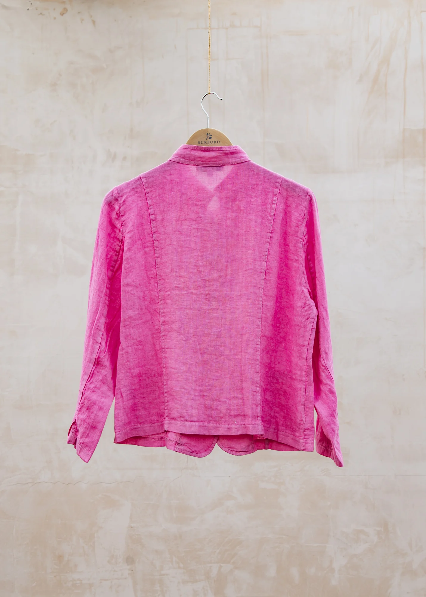 Short Front Pocket Katia Jacket in Pink - Image 2