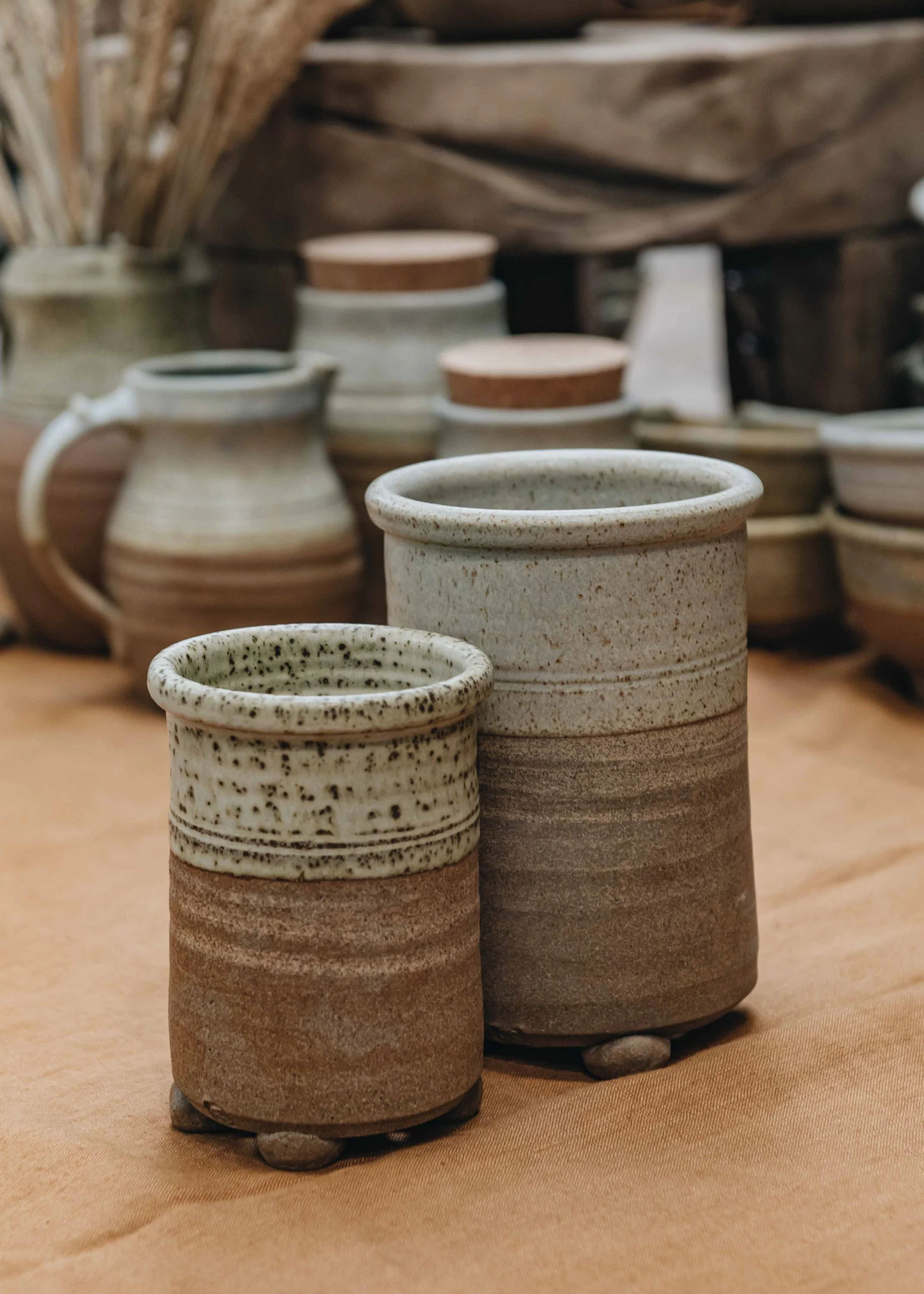 Stoneware Cutlery Drainers