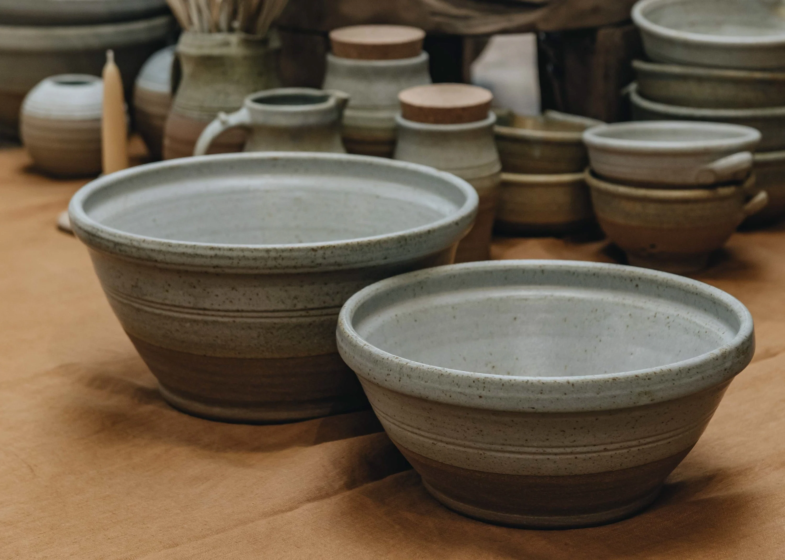 Stoneware Pancheon Bowl