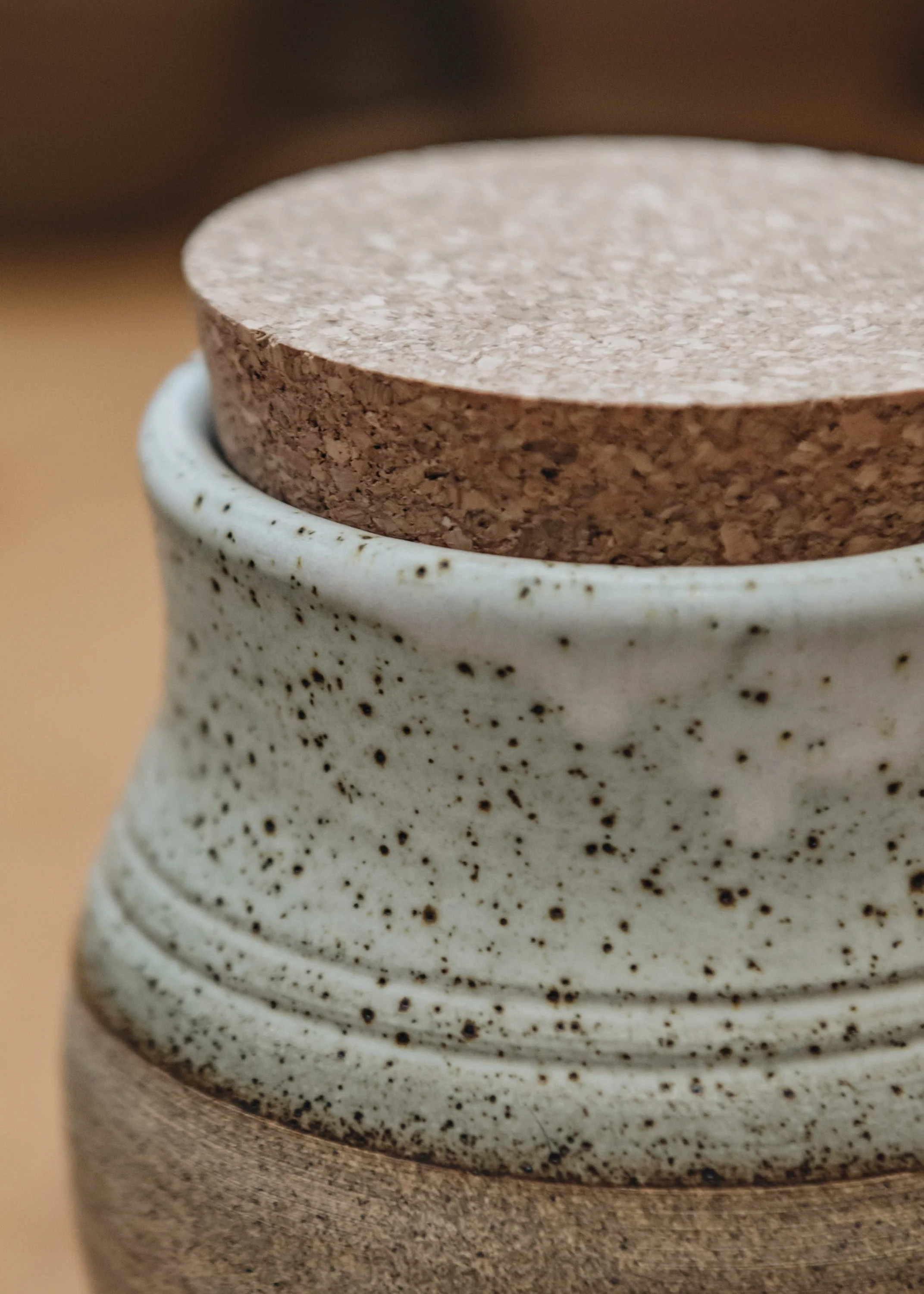 Stoneware Stoppered Jar - Image 2