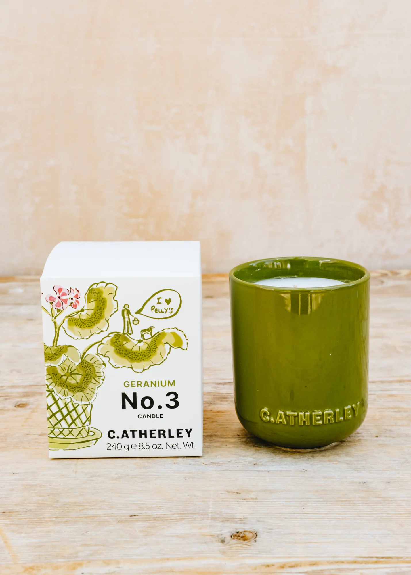 Geranium No.3 Scented Candle, 220g - Image 2