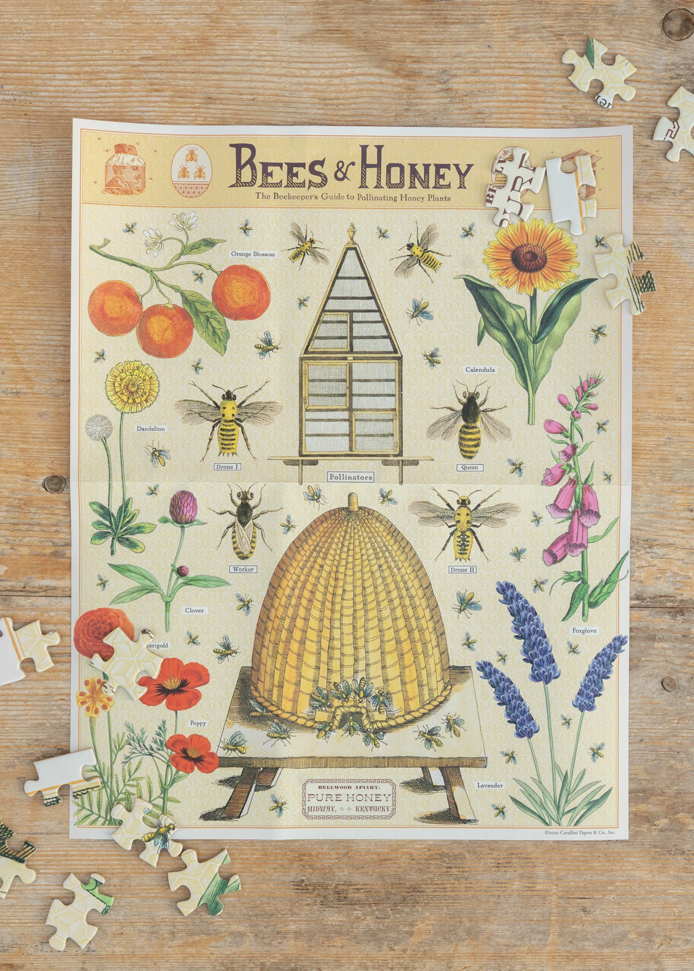 Bees and Honey Puzzle, 1000 pieces - Image 2