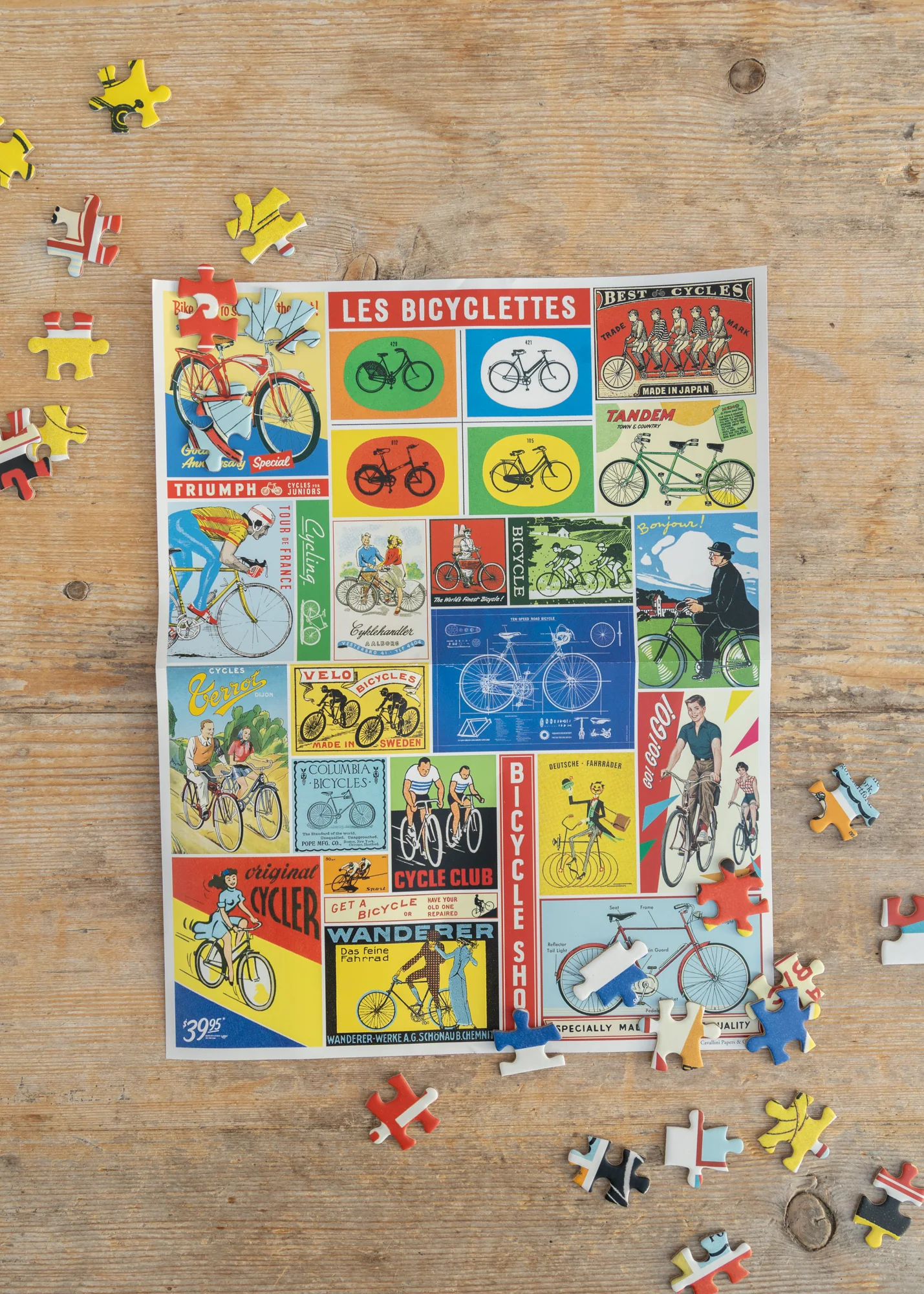 Bicycles Puzzle, 1000 pieces - Image 2