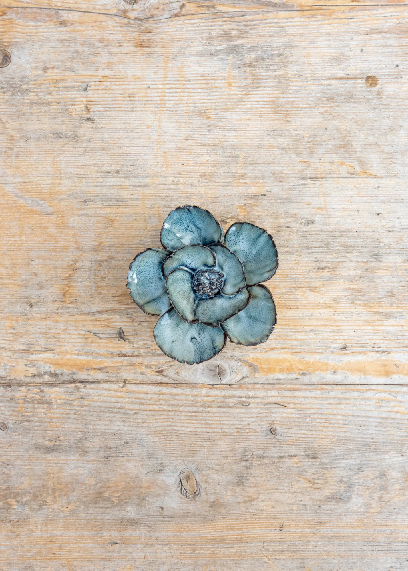 Navy Poppy Wall Decoration