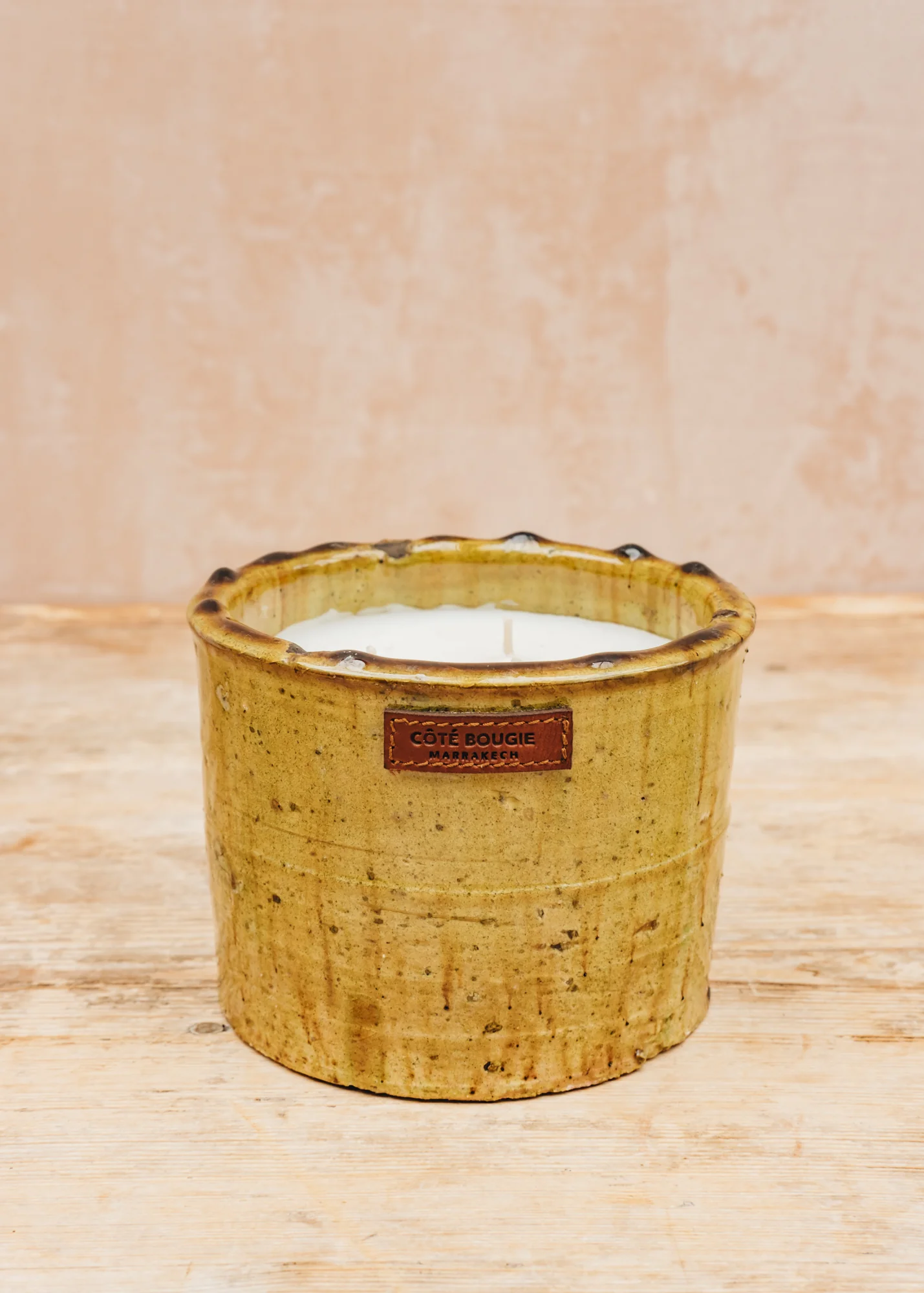 Orange Blossom Medium Yellow Tamegroute Candle