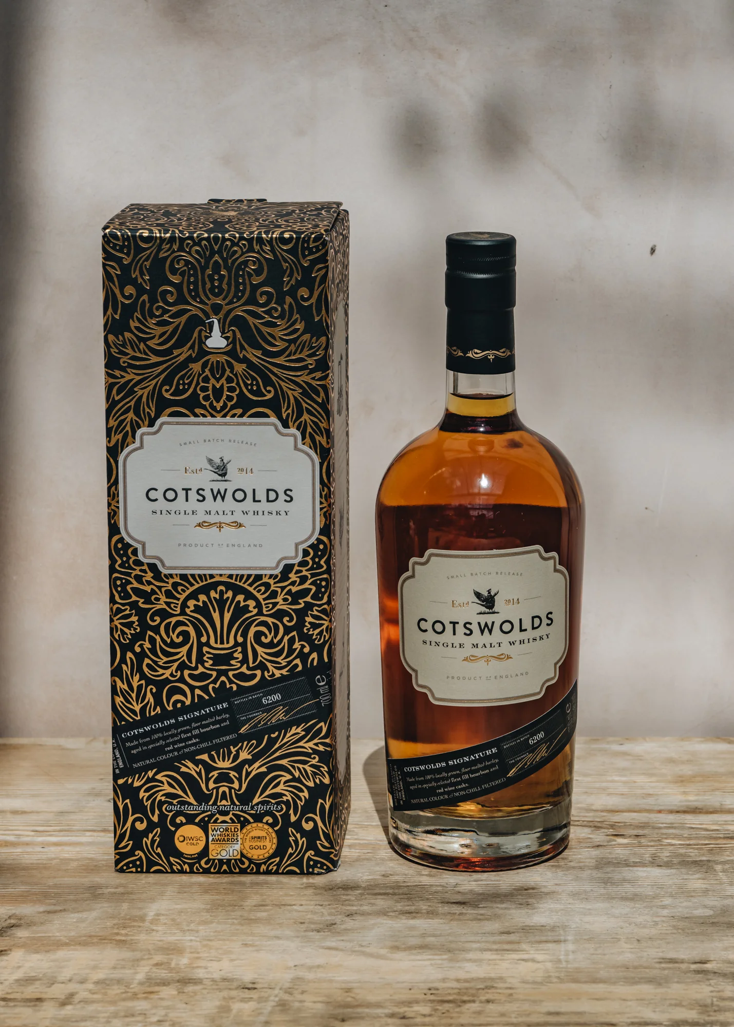 Cotswolds Signature Single Malt Whisky, 70cl - Image 2