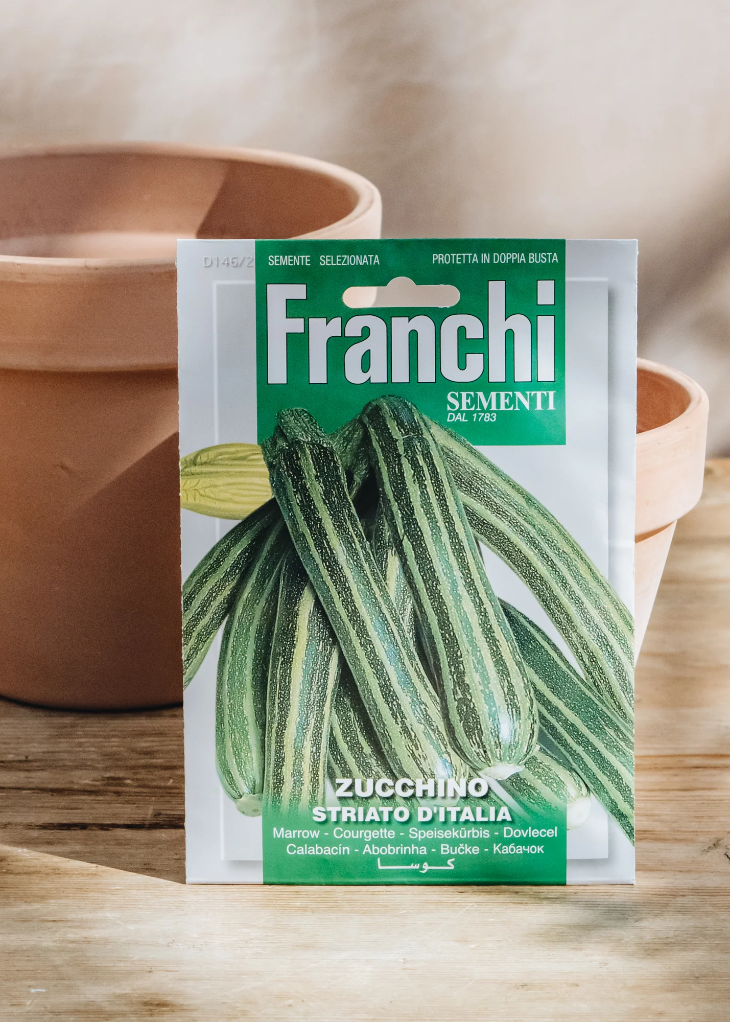 Courgette 'Striato D'Italia' Seeds