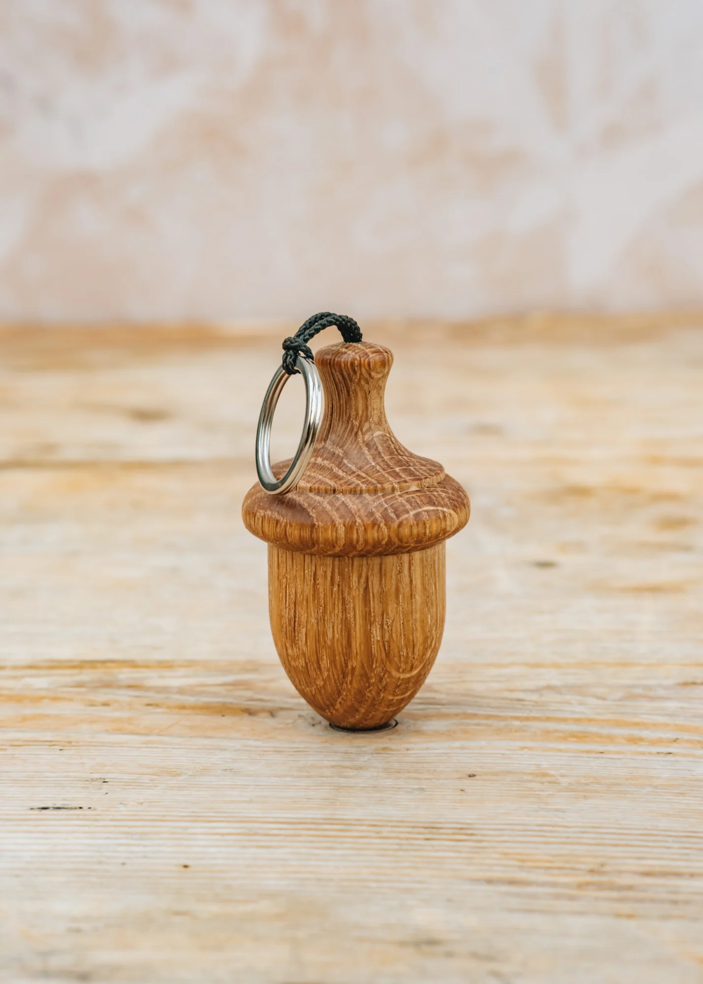 Oak Acorn Key Ring