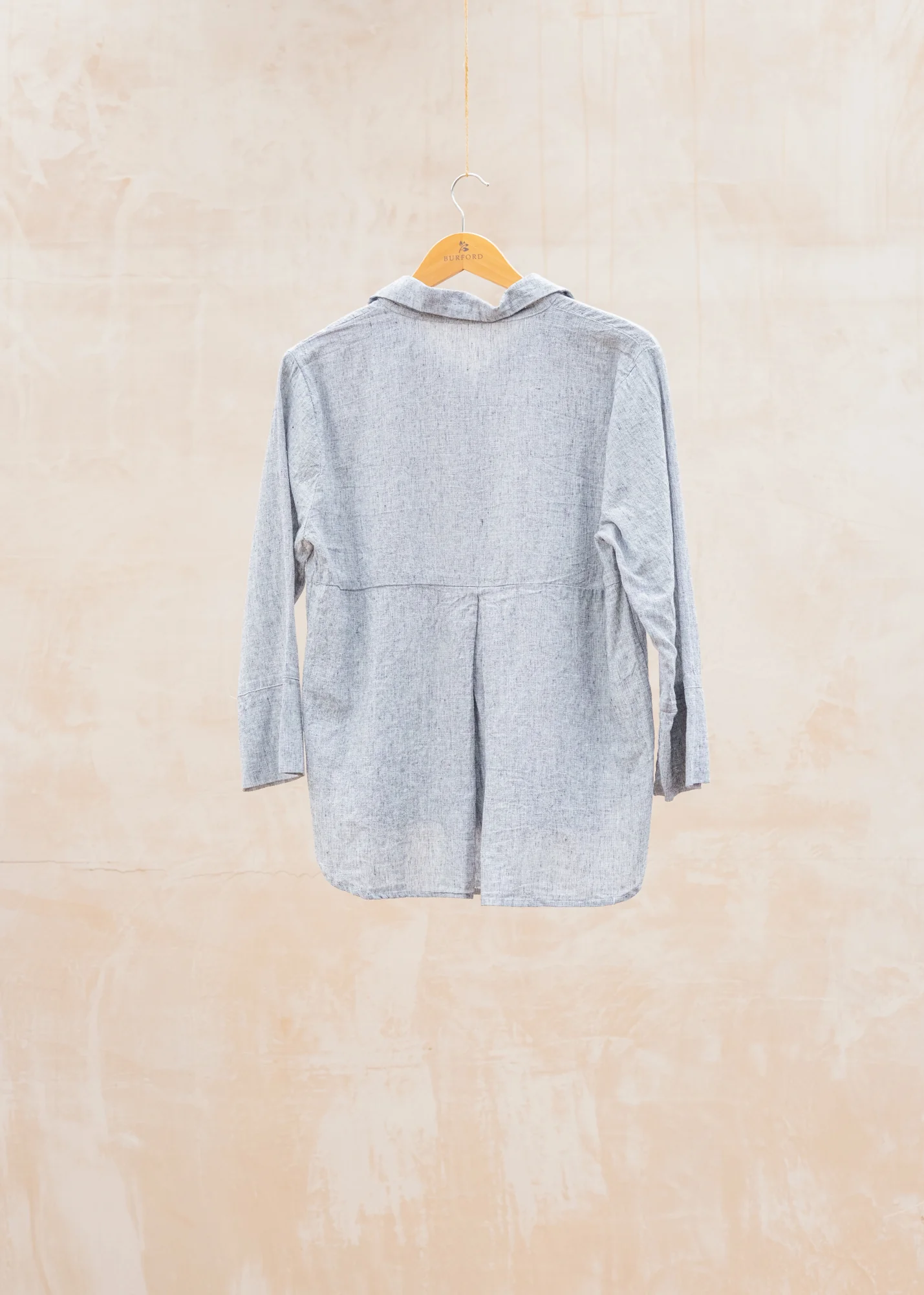 Easy Cropped Shirt in Laundered - Image 2