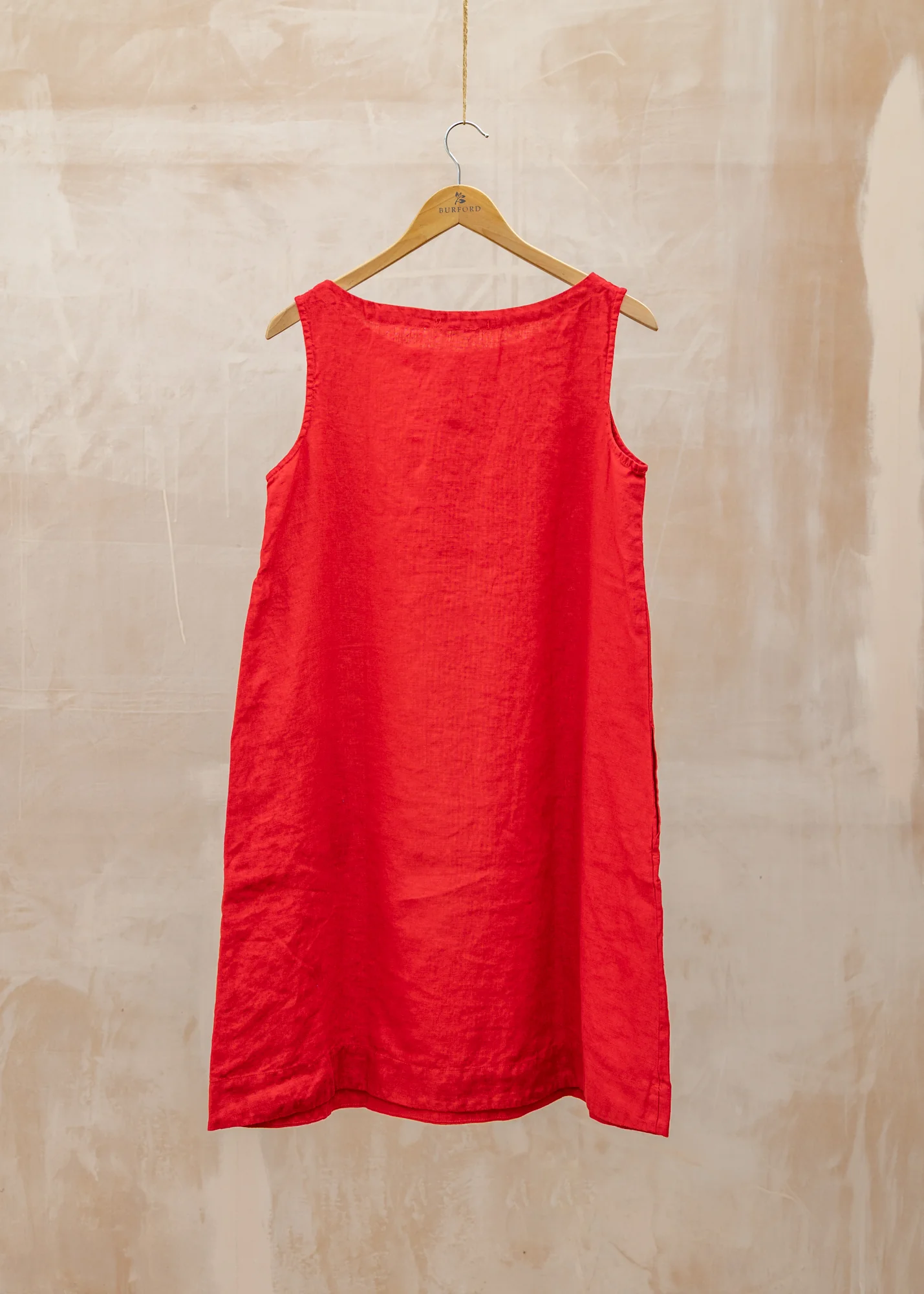 Modern Shift Dress in Cherry - Image 2