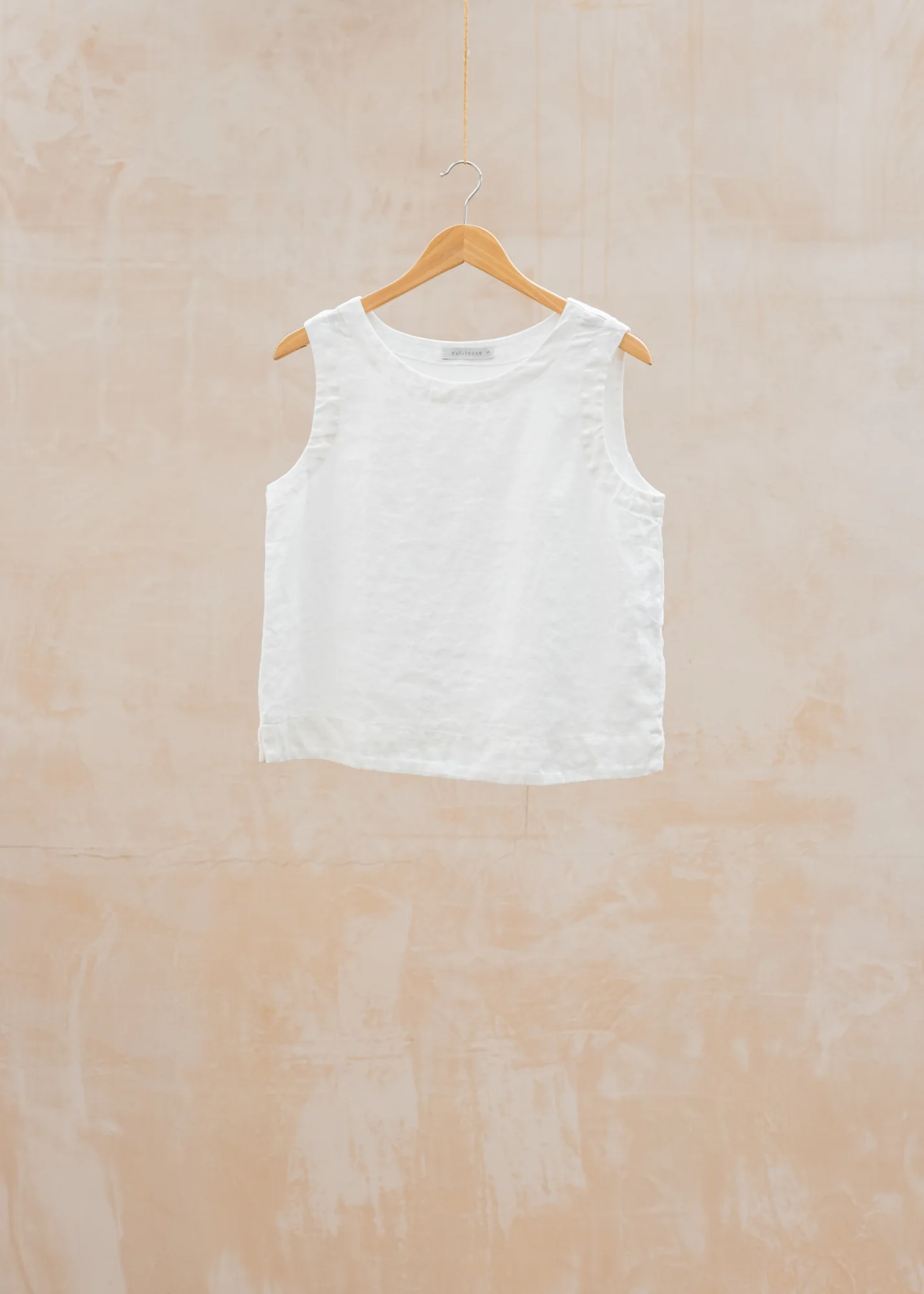 Wide Facing Shell Top in Laundered