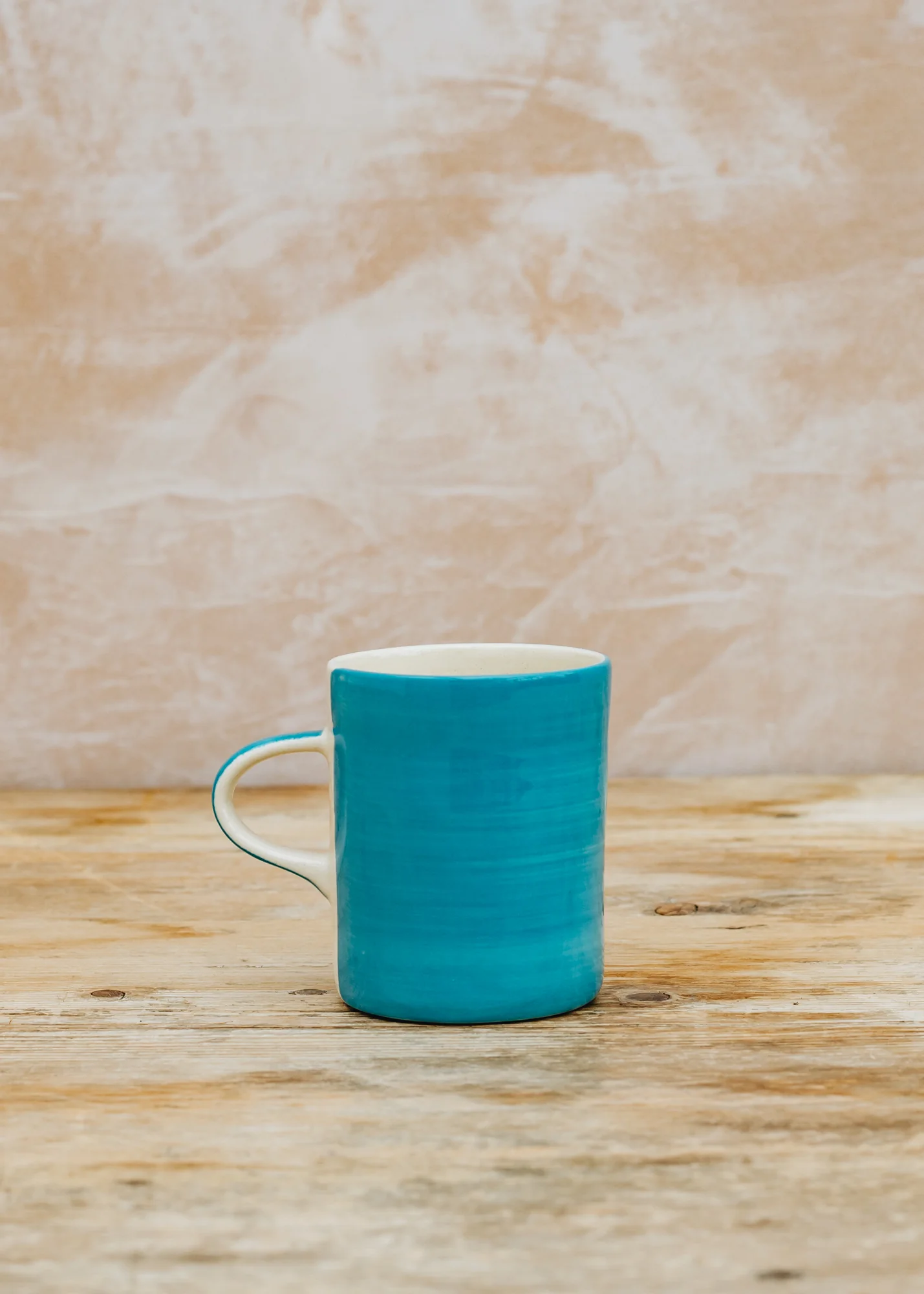 Plain Wash Demi Mug in Turquoise
