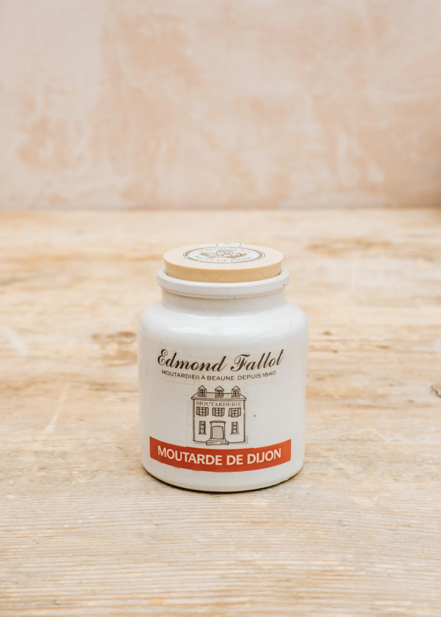 Dijon Mustard in Stoneware Pot, 105g