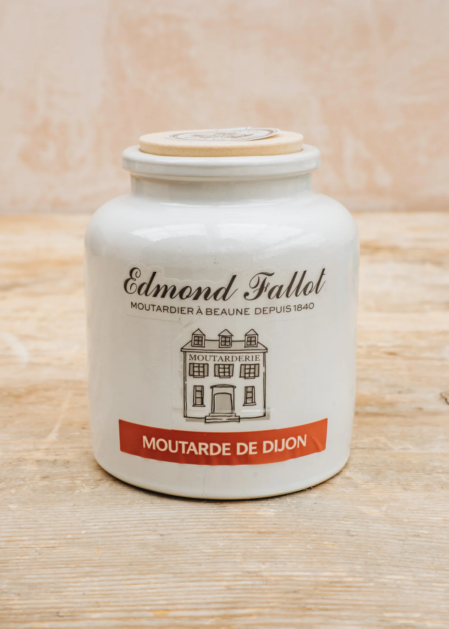 Dijon Mustard in Stoneware Pot, 500g