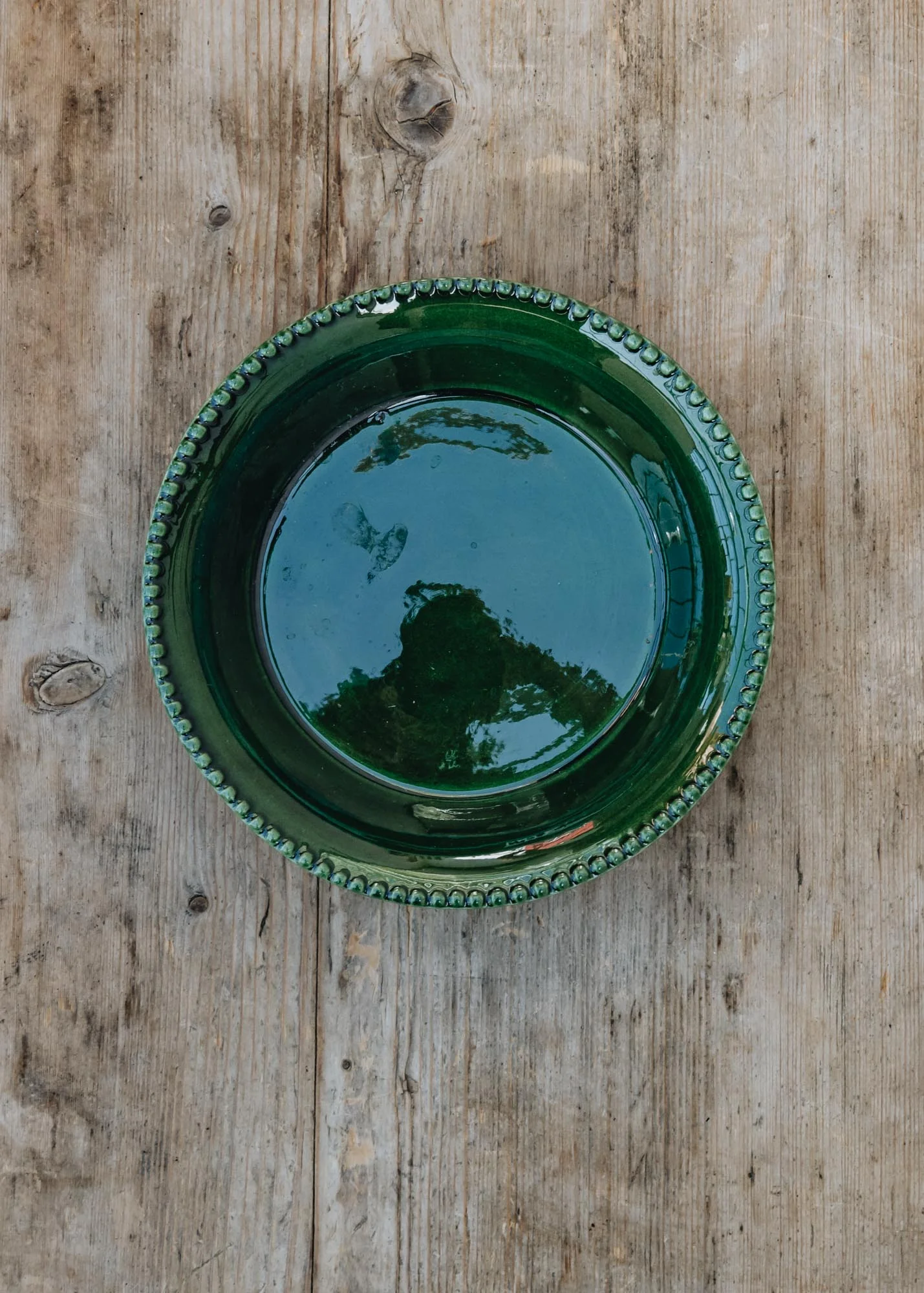 Emerald Glazed Simona Saucers - Image 4