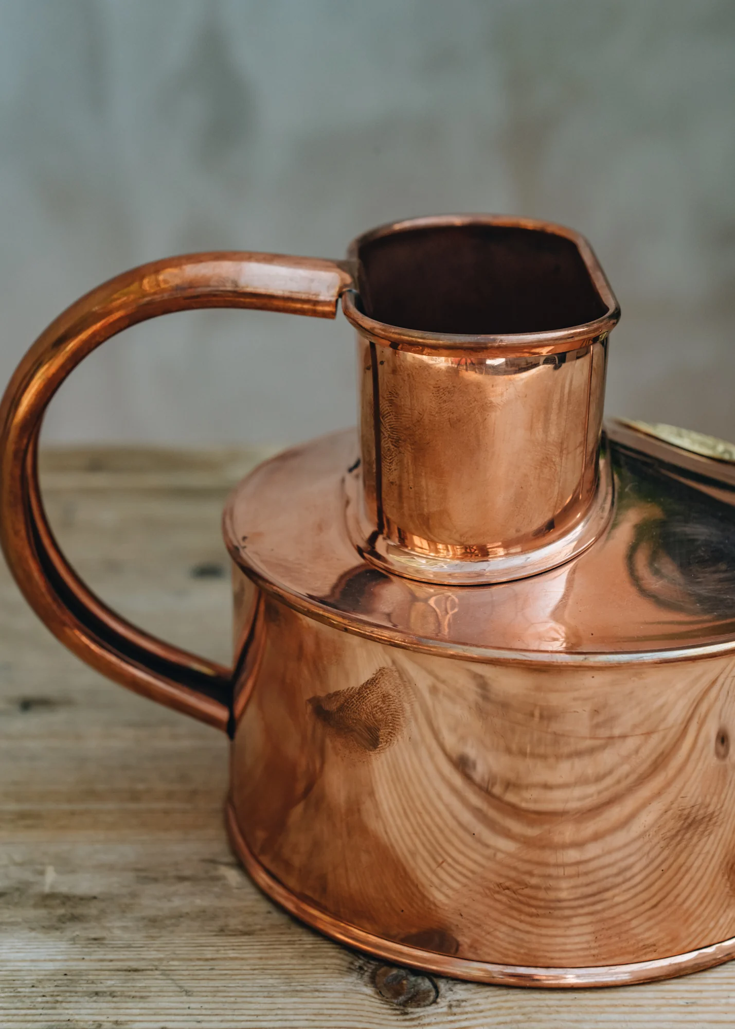 Fazeley Flow Watering Can in Copper, 1pt - Image 2