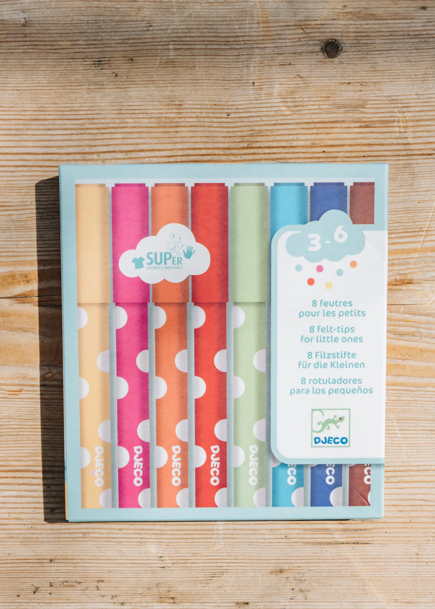 Felt Tip Pens, pack of eight