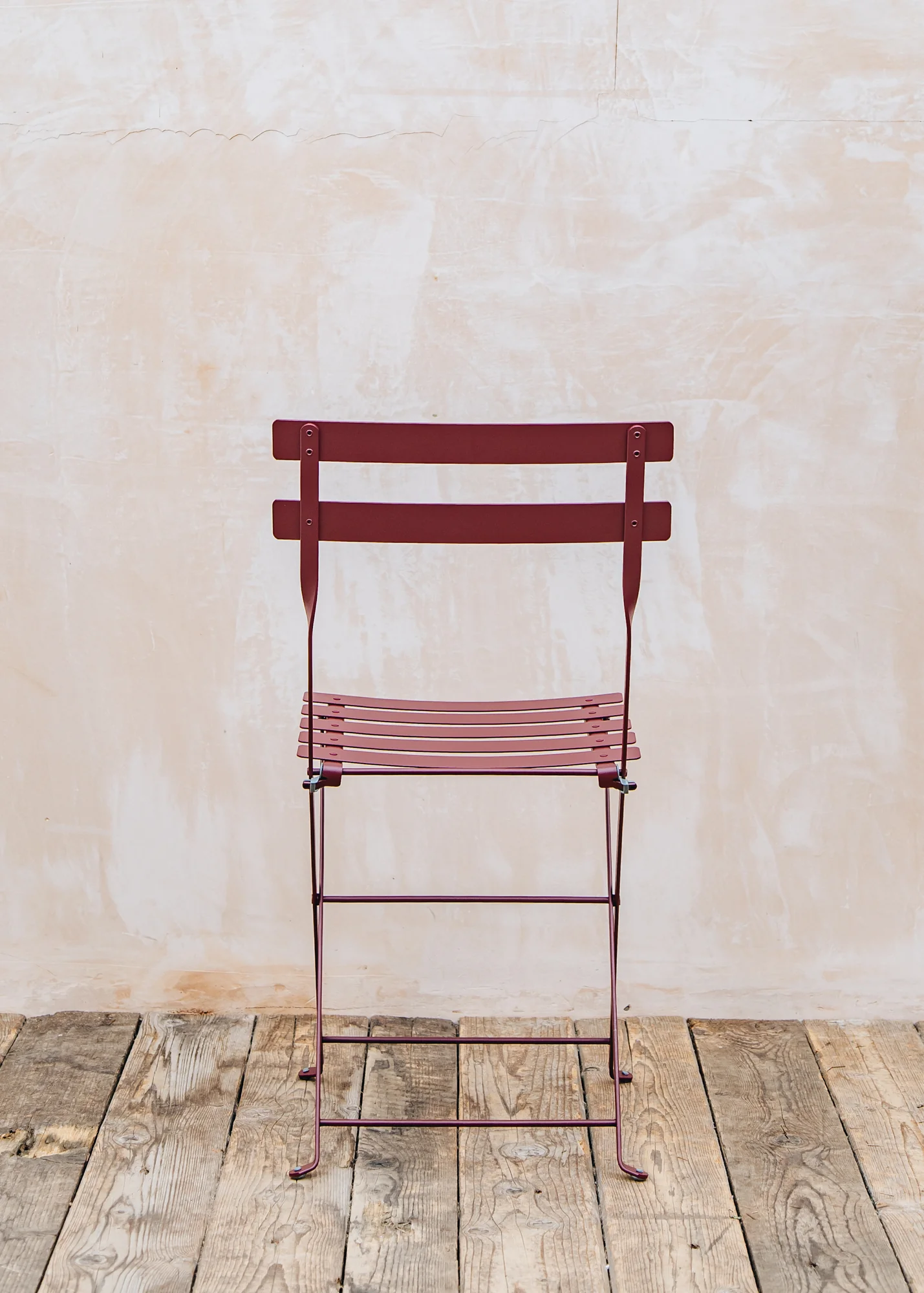 Bistro Folding Chair in Black Cherry - Image 3