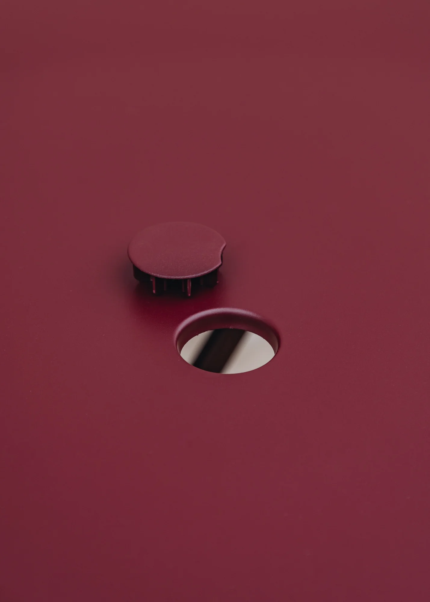 Bistro Folding Table in Black Cherry - Image 2