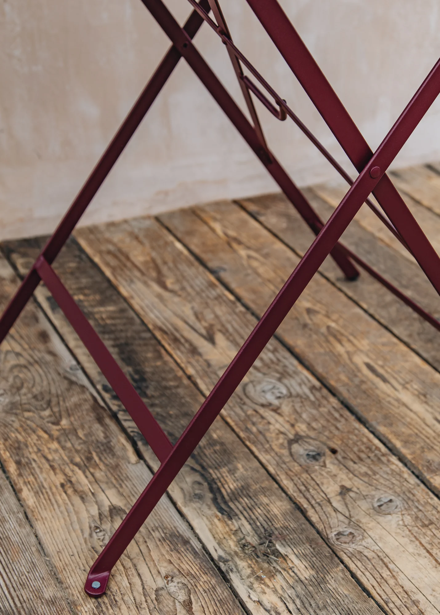 Bistro Folding Table in Black Cherry - Image 3
