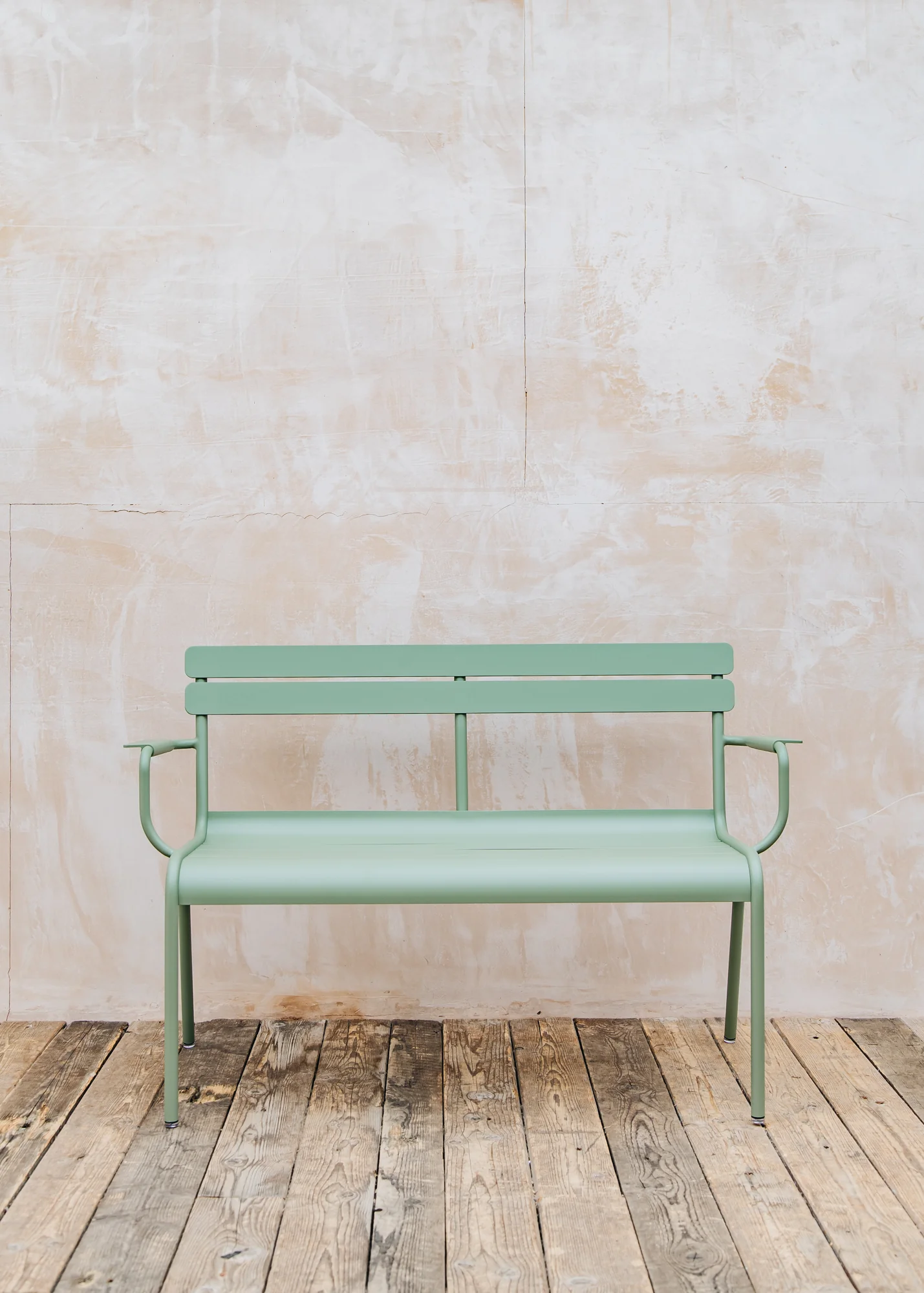 Two Seater Luxembourg Bench in Cactus