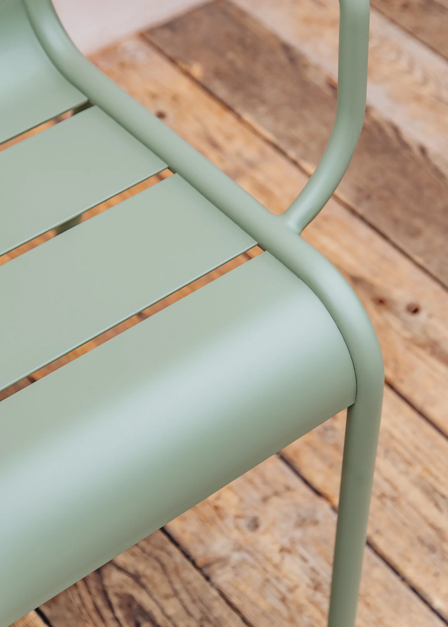 Two Seater Luxembourg Bench in Cactus - Image 3