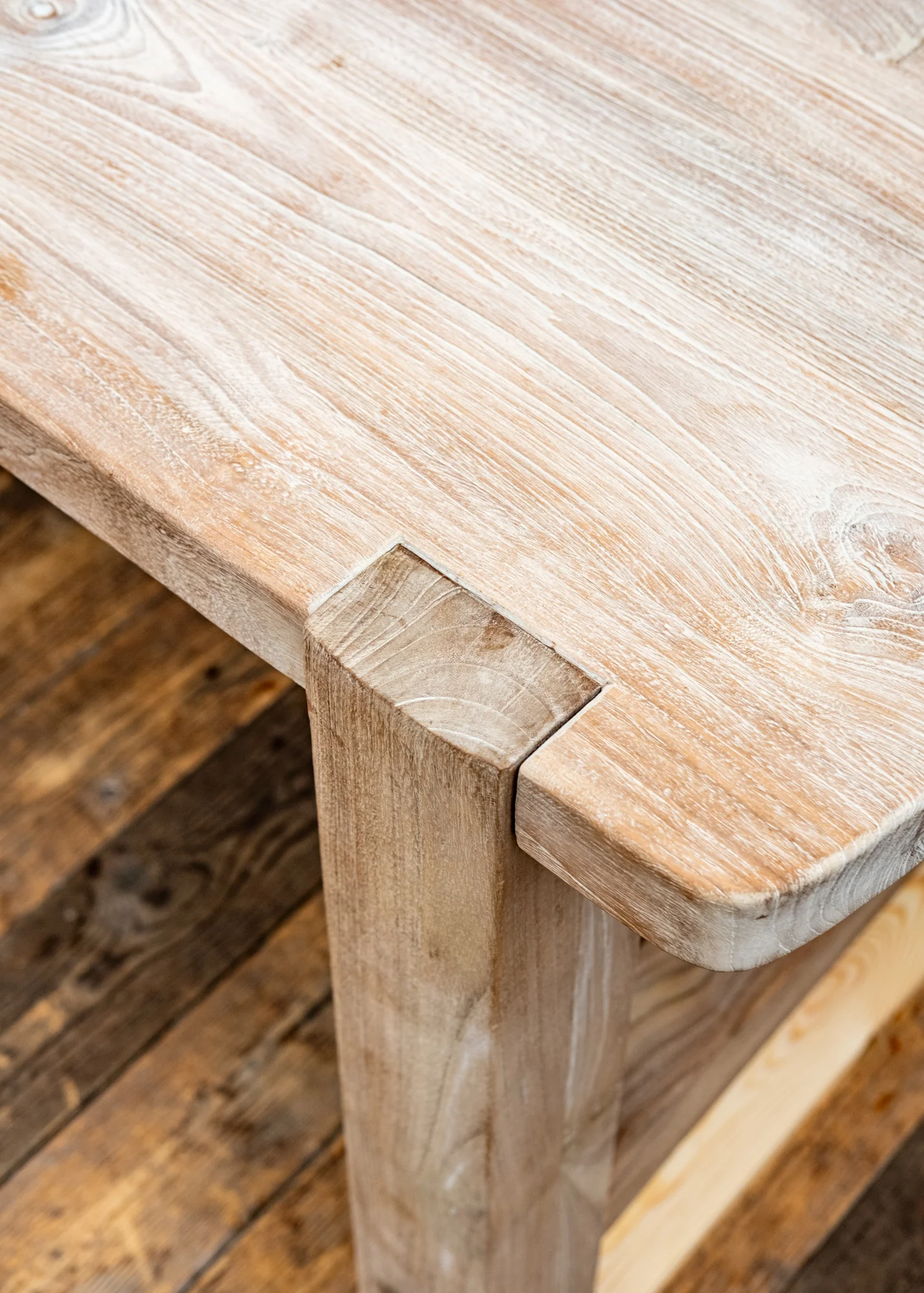 Jacoba Large Teak Table in Natural Grey - Image 2