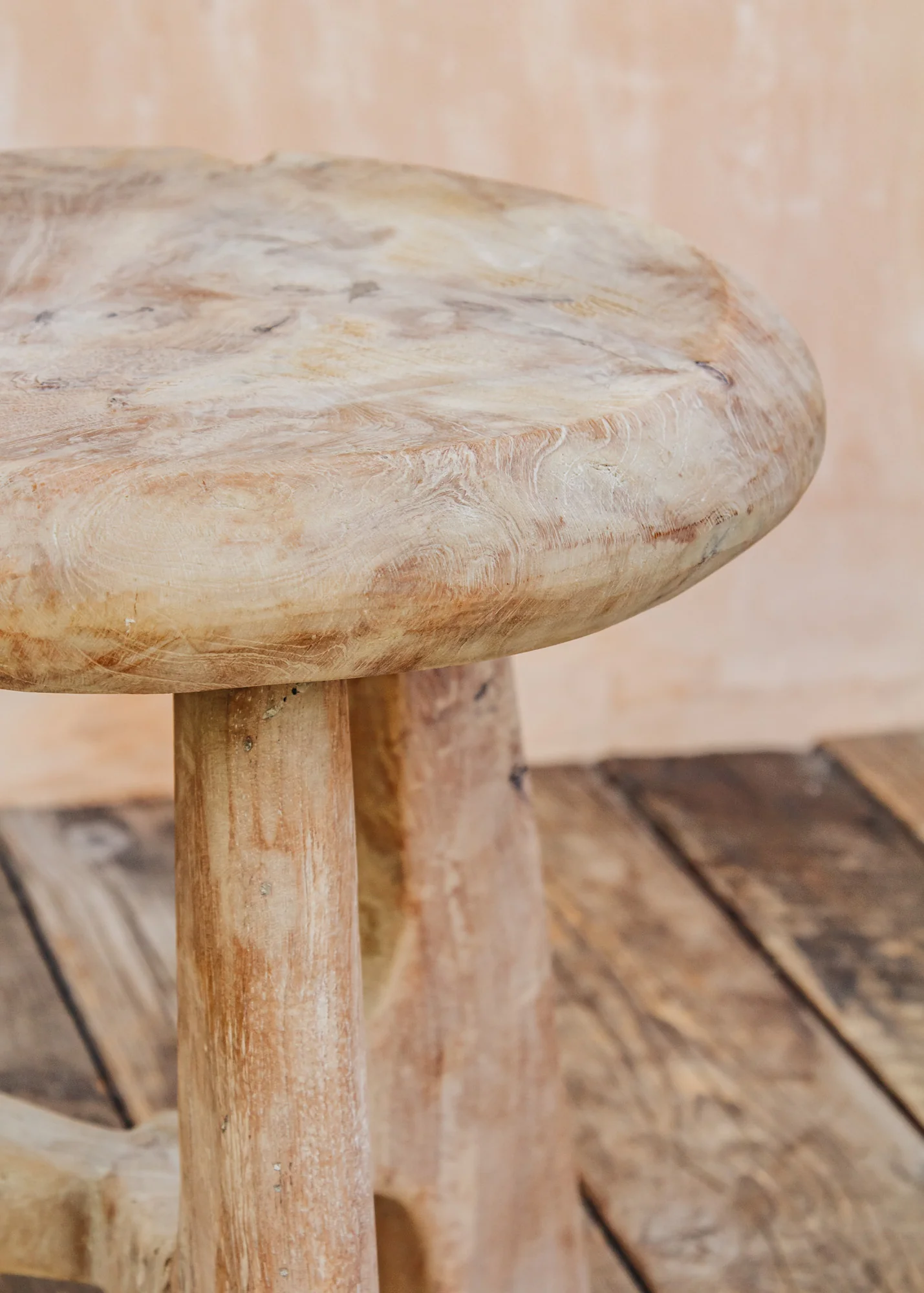 Laya Small Teak Root Side Table - Image 2