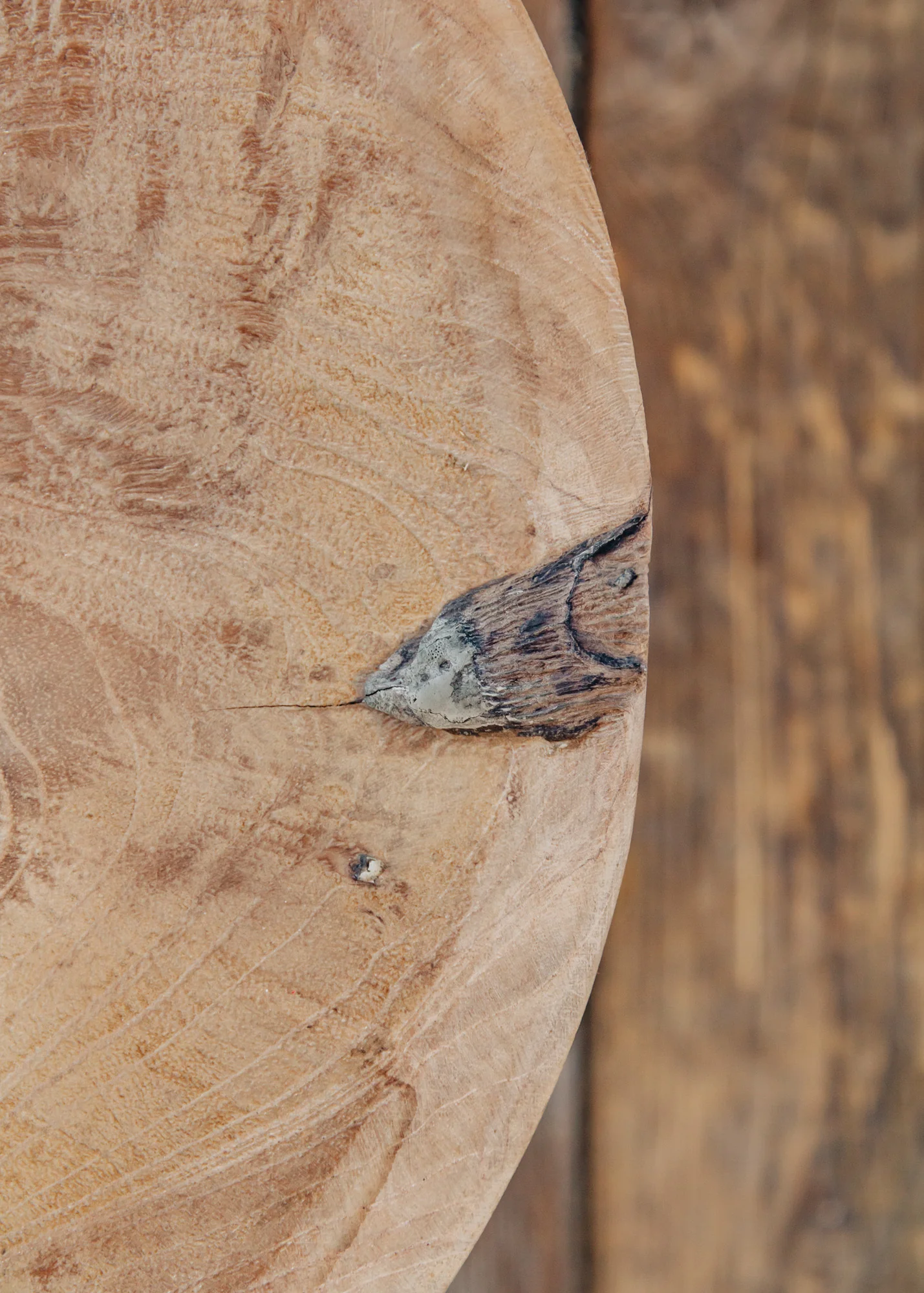 Laya Small Teak Root Side Table - Image 3