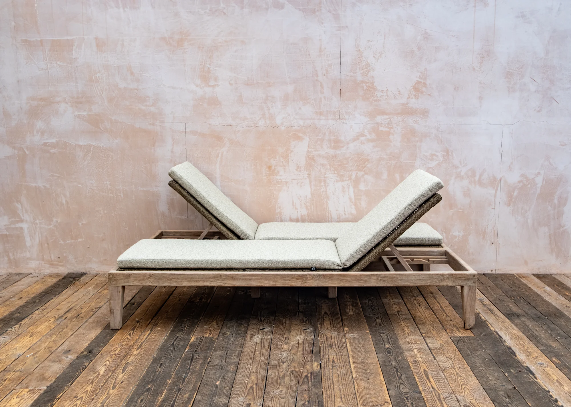 Lisa Double Sunlounger with Two Lounger Cushions - Image 6