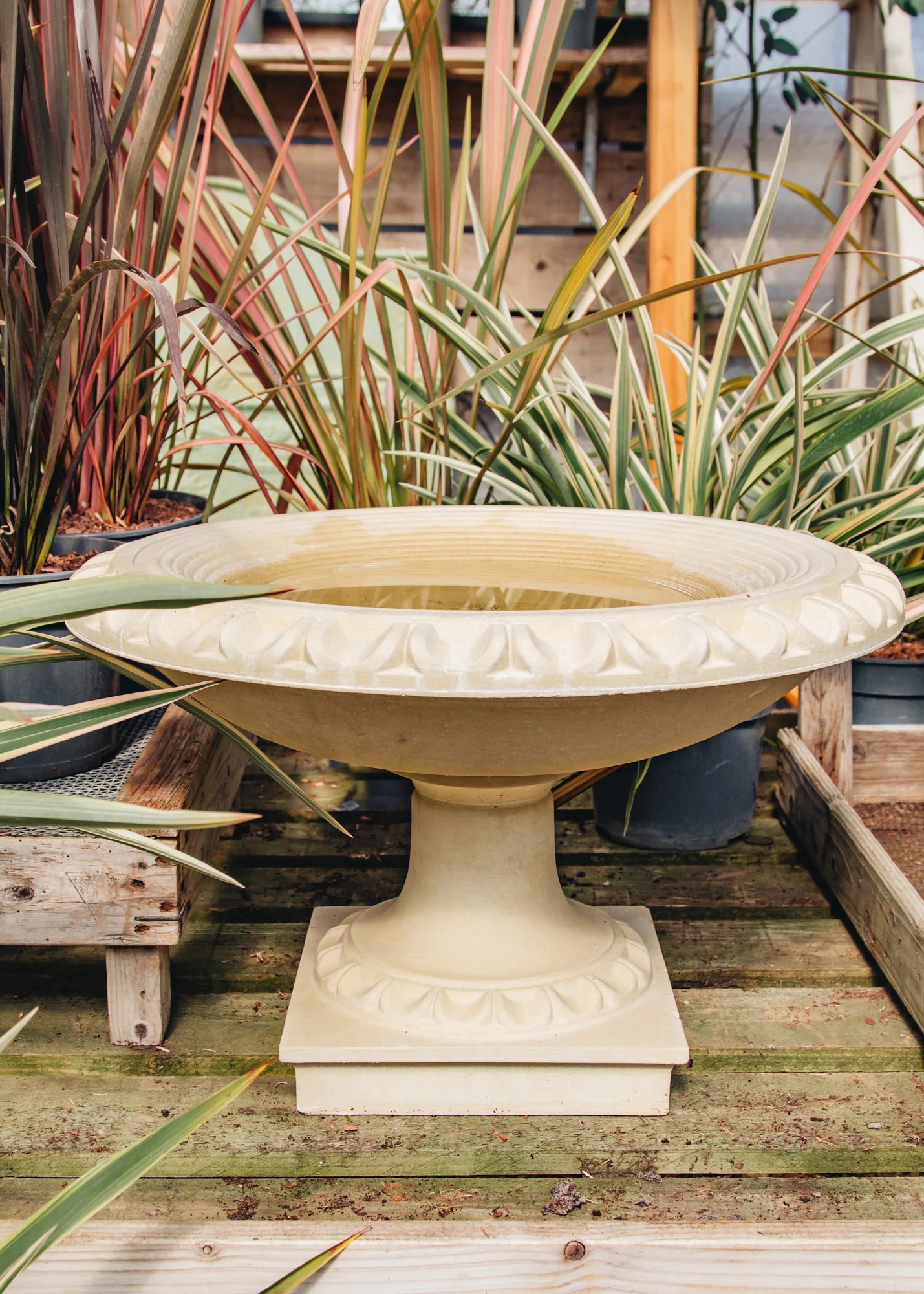 Regency Birdbath