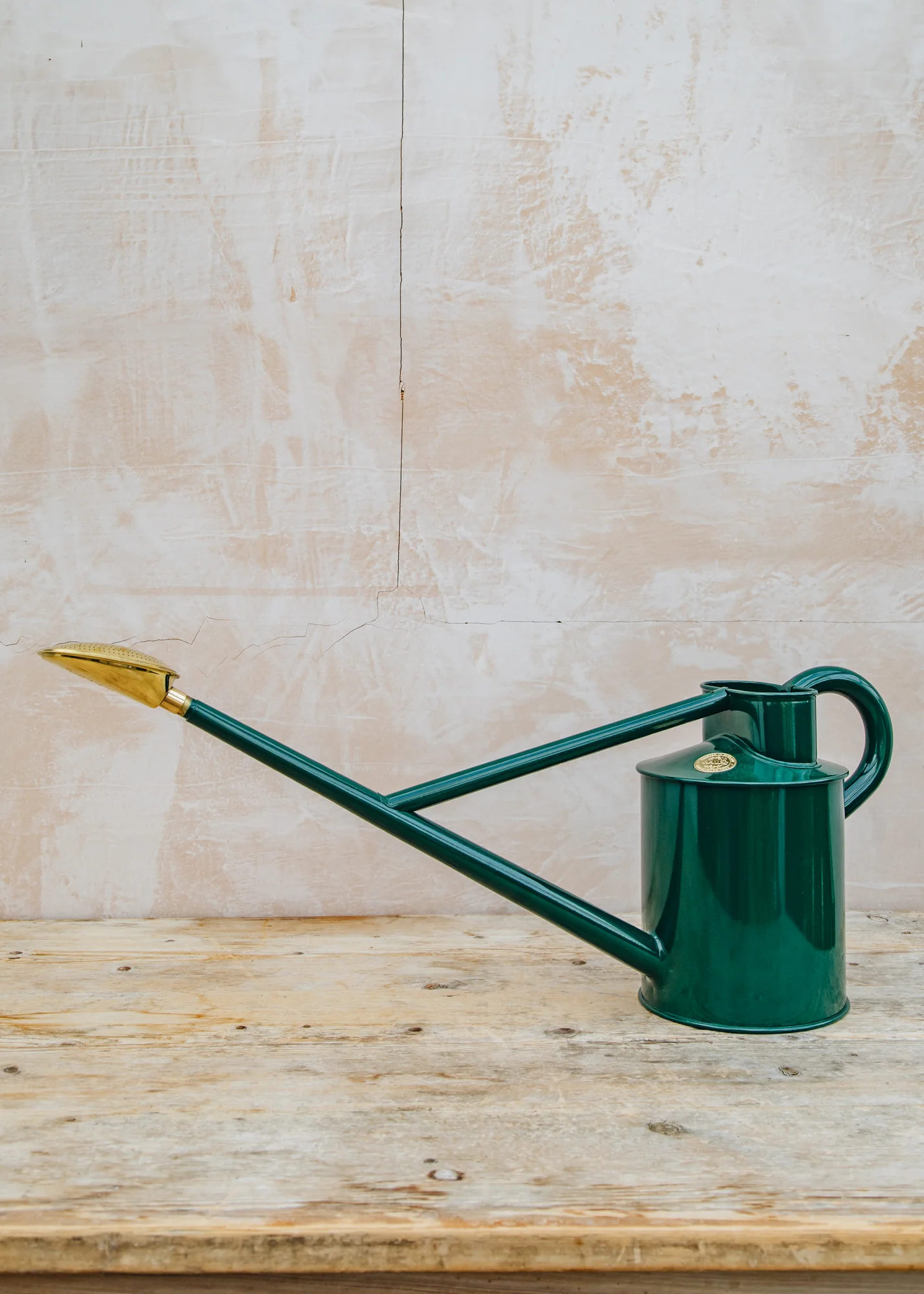 Warley Fall Hand Dipped Galvanised Green Watering Can, 1 Gallon
